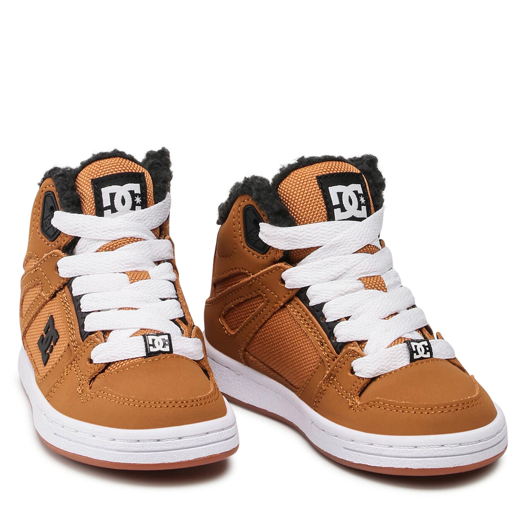 DC Сникърси Pure High-Top Wnt ADBS100245 Кафяв - Pepit.bg