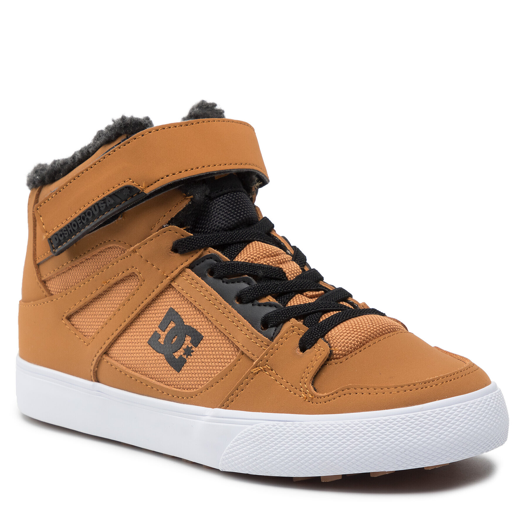 DC Сникърси Pure High-Top Wnt Ev ADBS300327 Кафяв - Pepit.bg