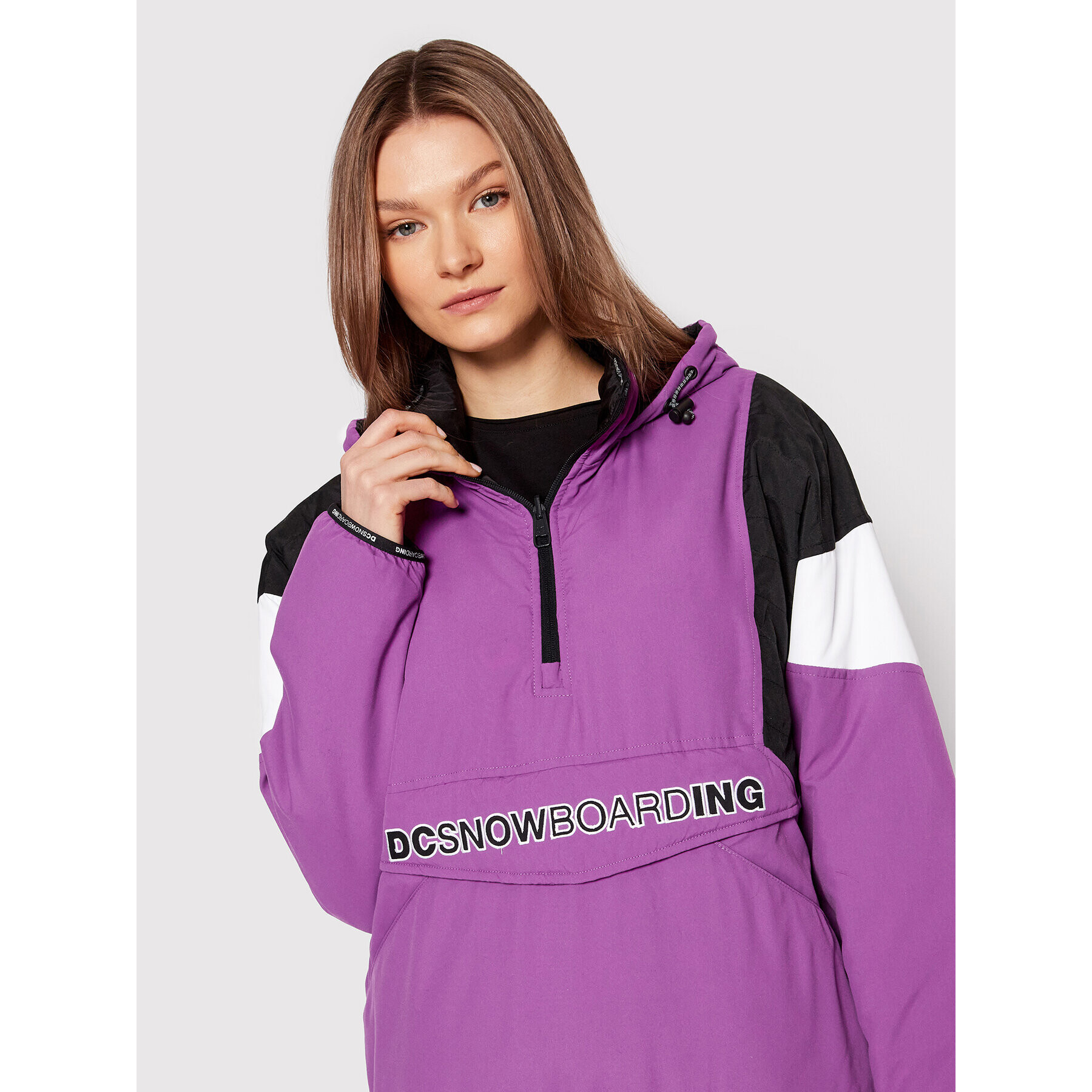 DC Сноуборд яке Dahlia ADJJK03001 Виолетов Regular Fit - Pepit.bg