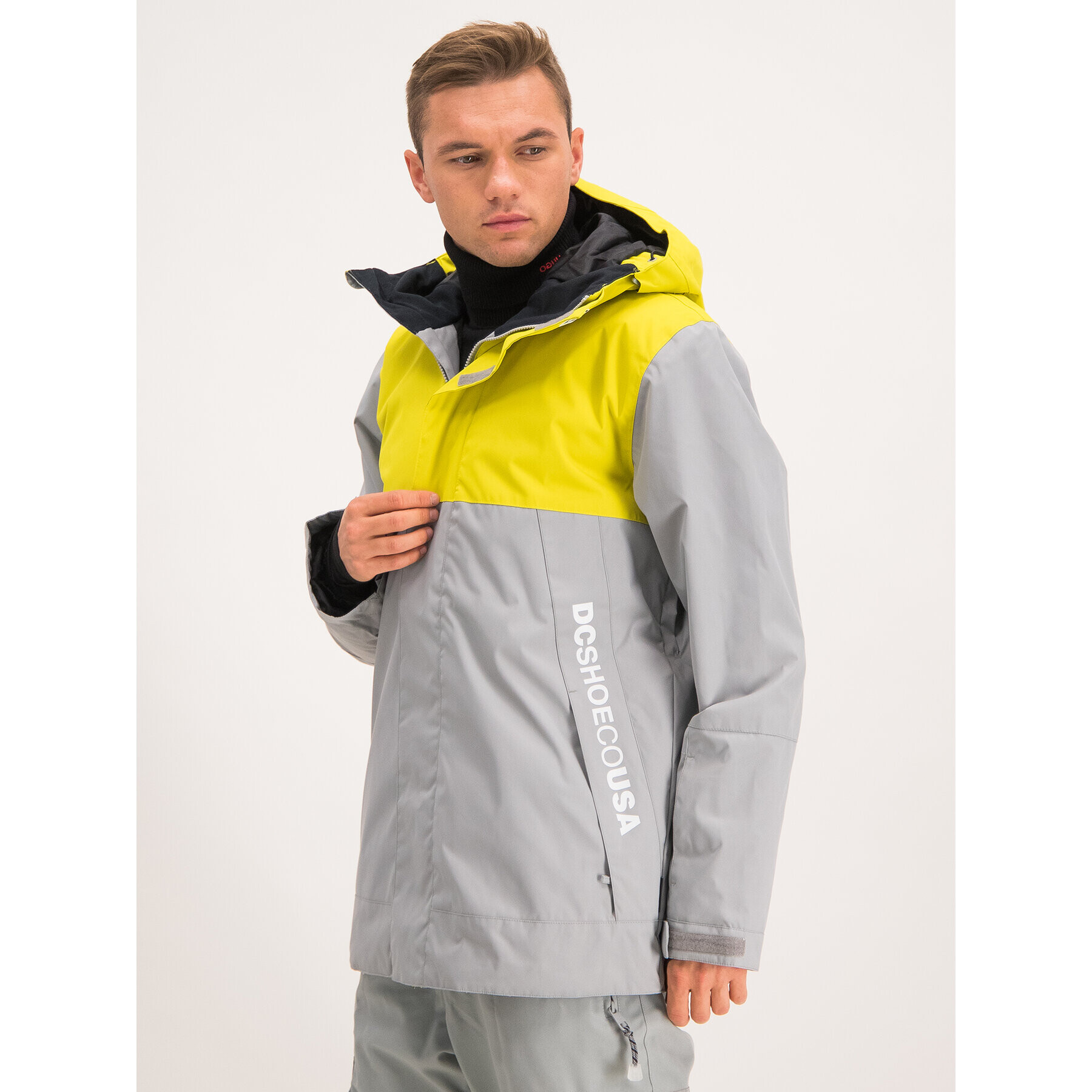 DC Сноуборд яке Defy EDYTJ03092 Сив Regular Fit - Pepit.bg