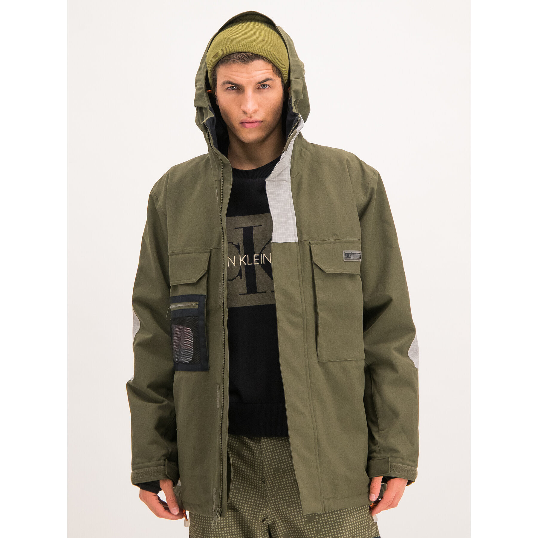 DC Сноуборд яке EDYTJ03088 Зелен Regular Fit - Pepit.bg