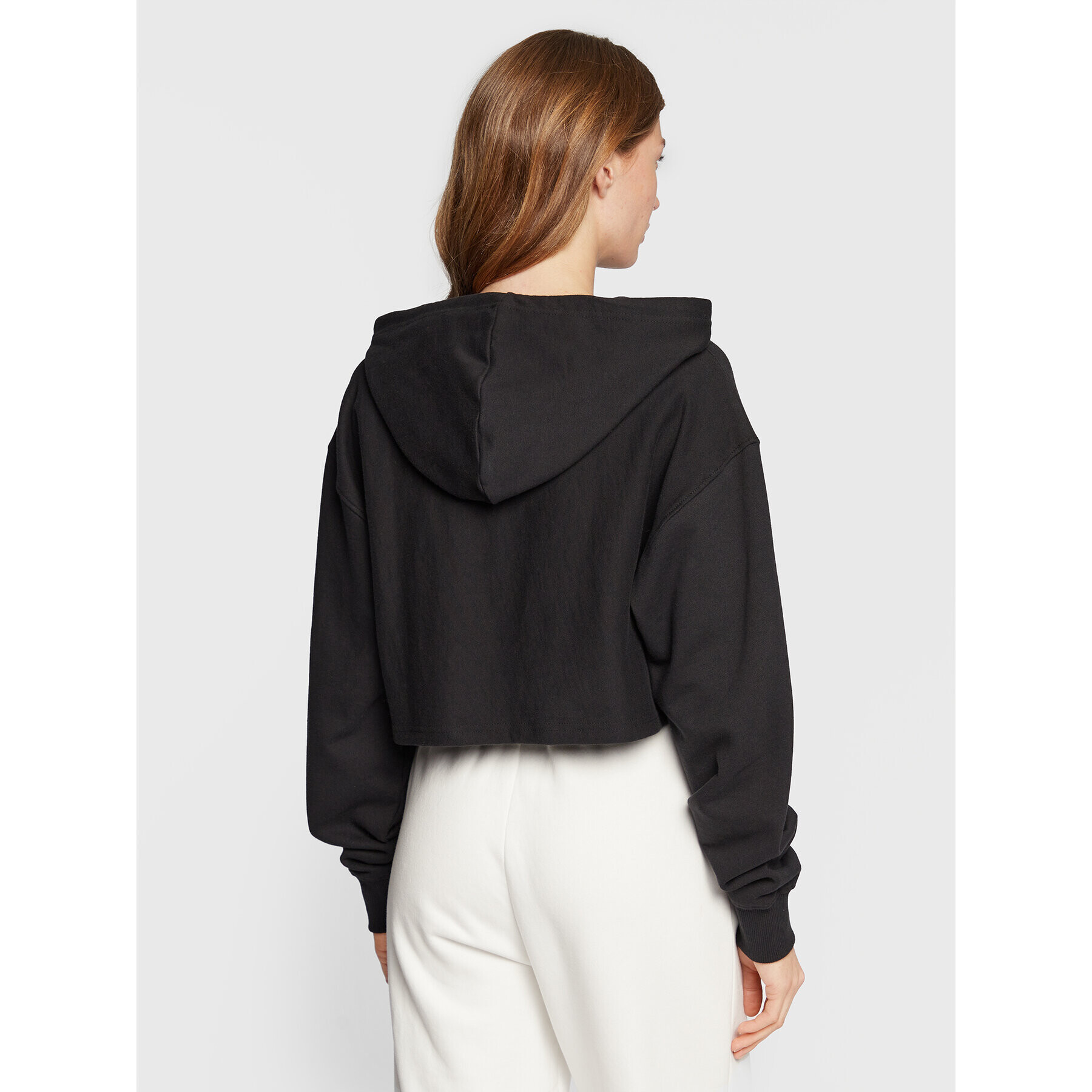 DC Суитшърт ADJFT03028 Черен Relaxed Fit - Pepit.bg