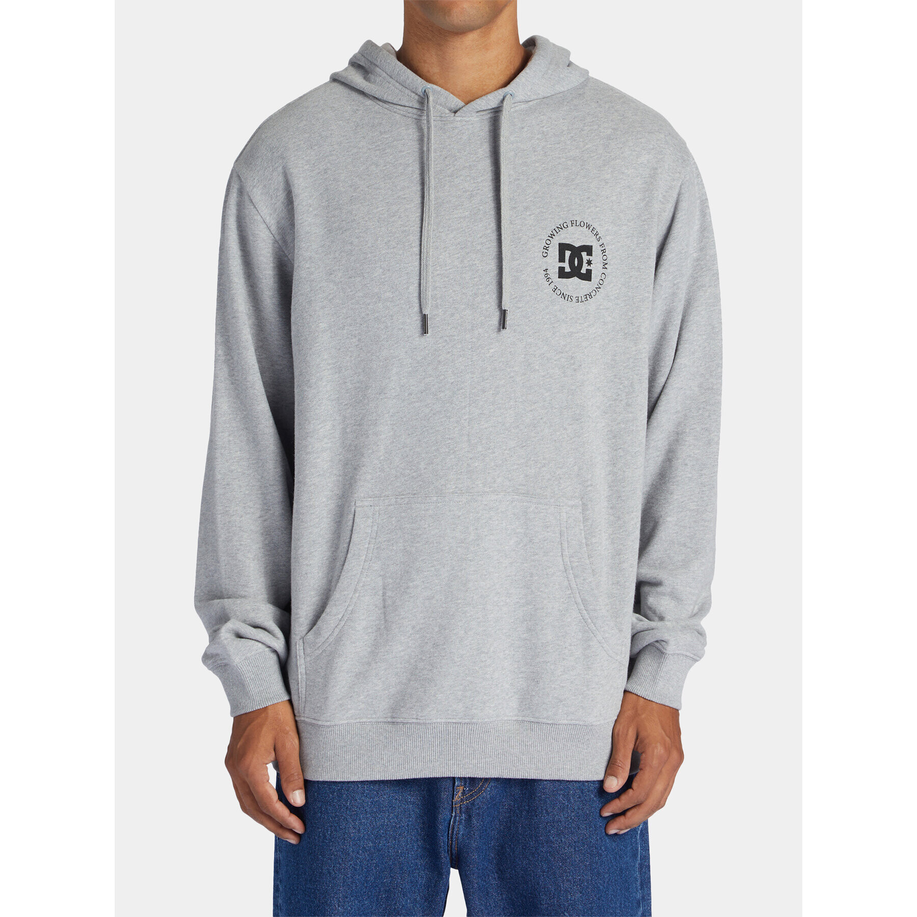 DC Суитшърт Concrete Otlr ADYSF03113 Сив Regular Fit - Pepit.bg