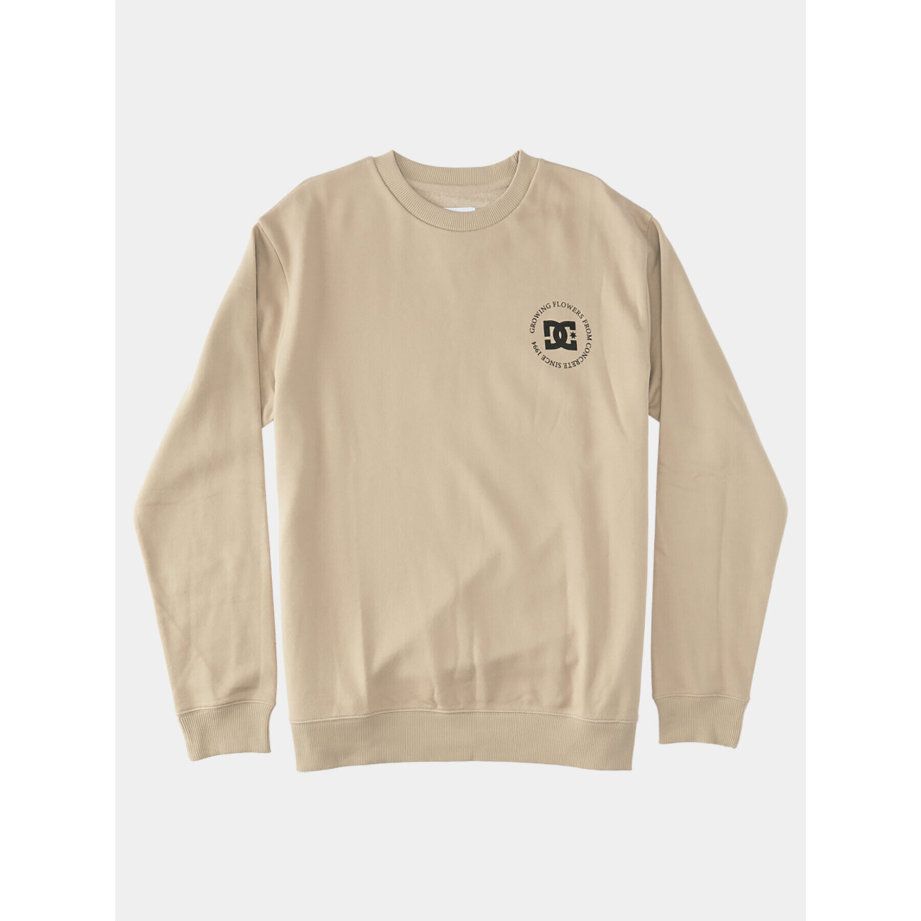 DC Суитшърт Concrete Otlr ADYSF03116 Бежов Regular Fit - Pepit.bg