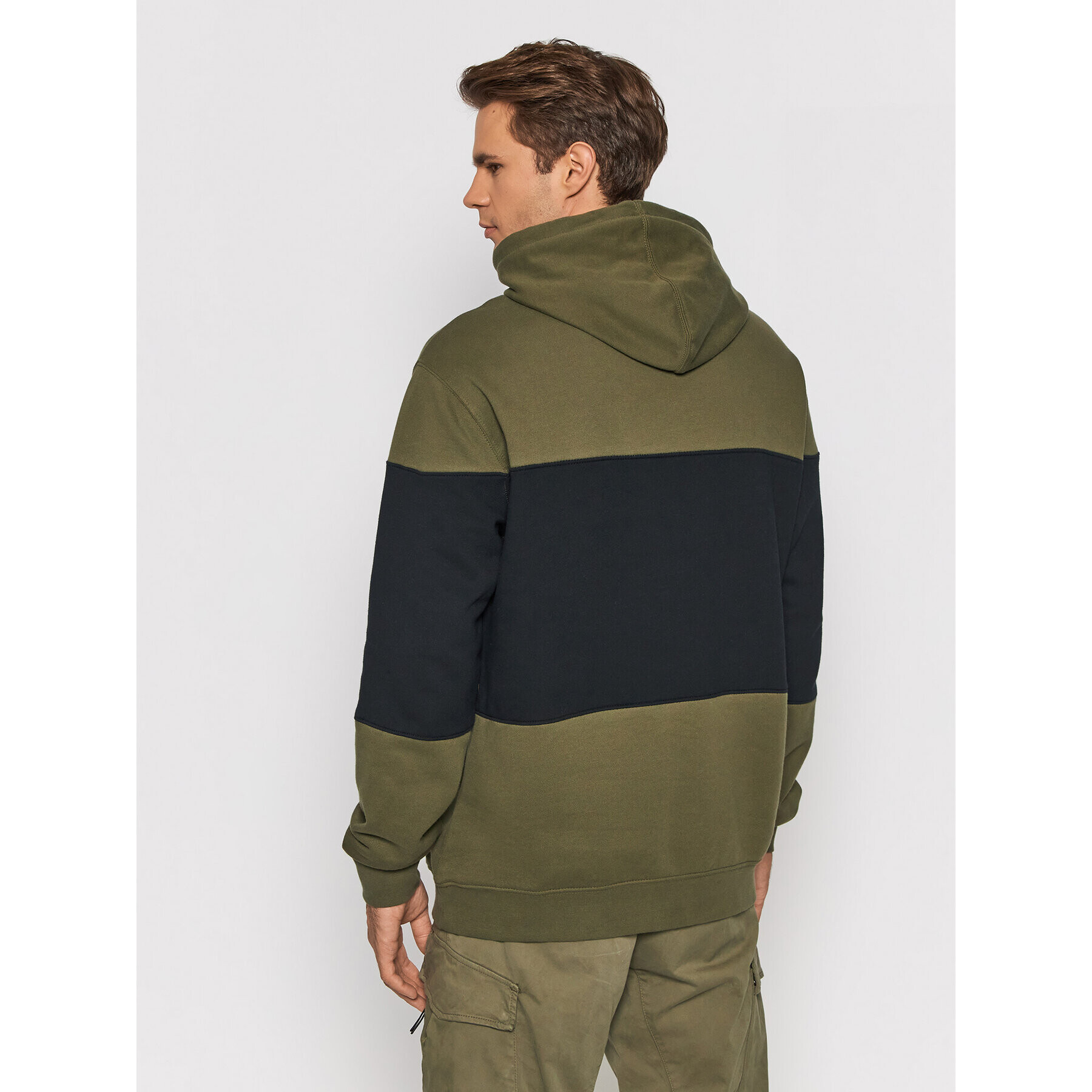 DC Суитшърт Downing ADYFT03320 Зелен Regular Fit - Pepit.bg