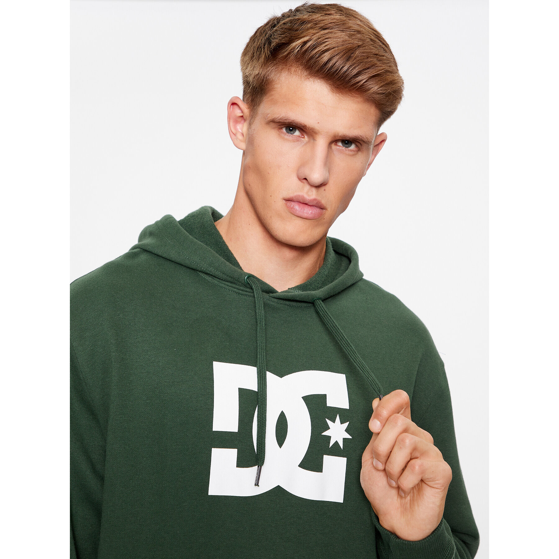 DC Суитшърт Star Otlr ADYSF03099 Зелен Regular Fit - Pepit.bg