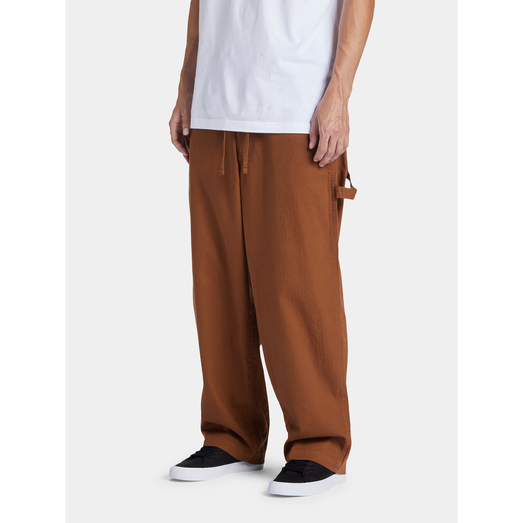 DC Текстилни панталони Trench Pant Ndpt ADYNP03084 Кафяв Regular Fit - Pepit.bg