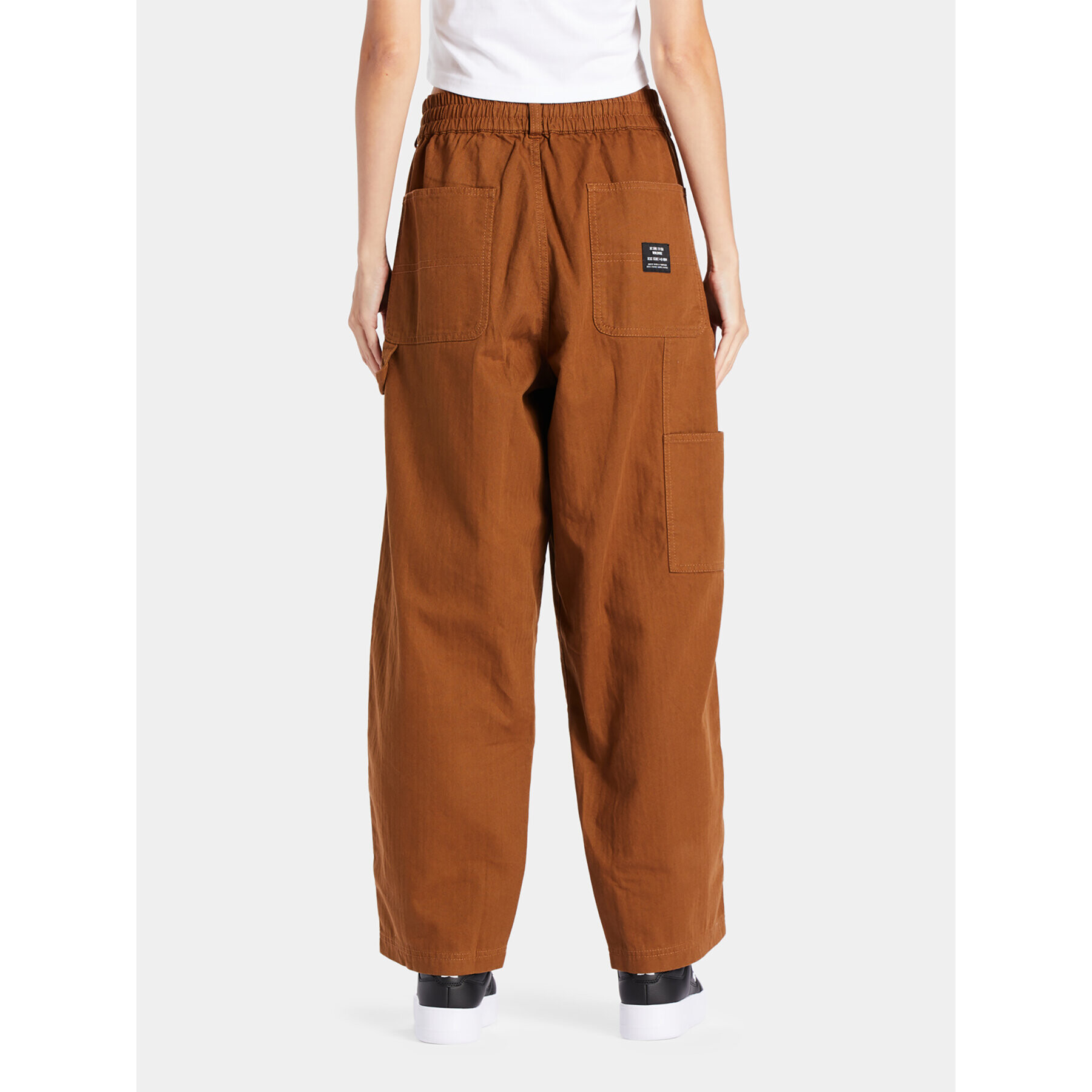 DC Текстилни панталони Trench Pant Ndpt ADYNP03084 Кафяв Regular Fit - Pepit.bg