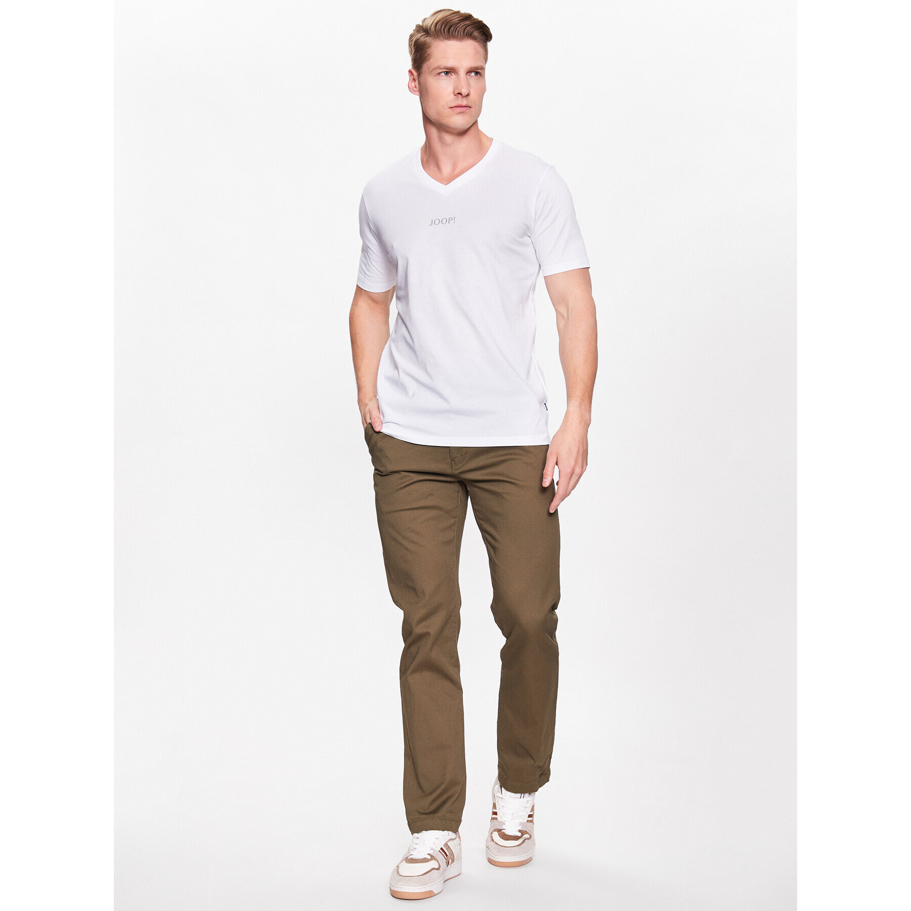 DC Текстилни панталони Worker ADYNP03073 Каки Straight Fit - Pepit.bg