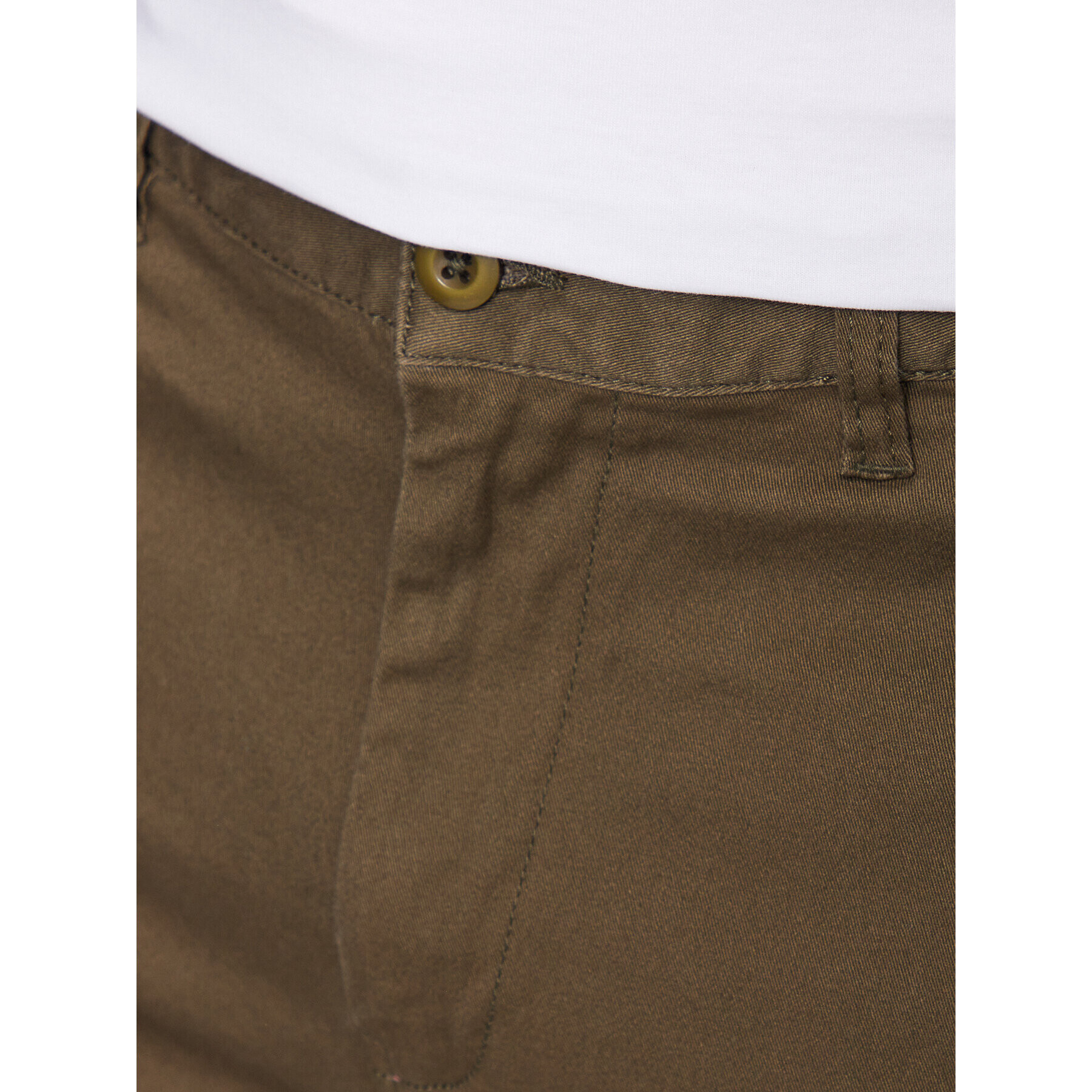 DC Текстилни панталони Worker ADYNP03073 Каки Straight Fit - Pepit.bg