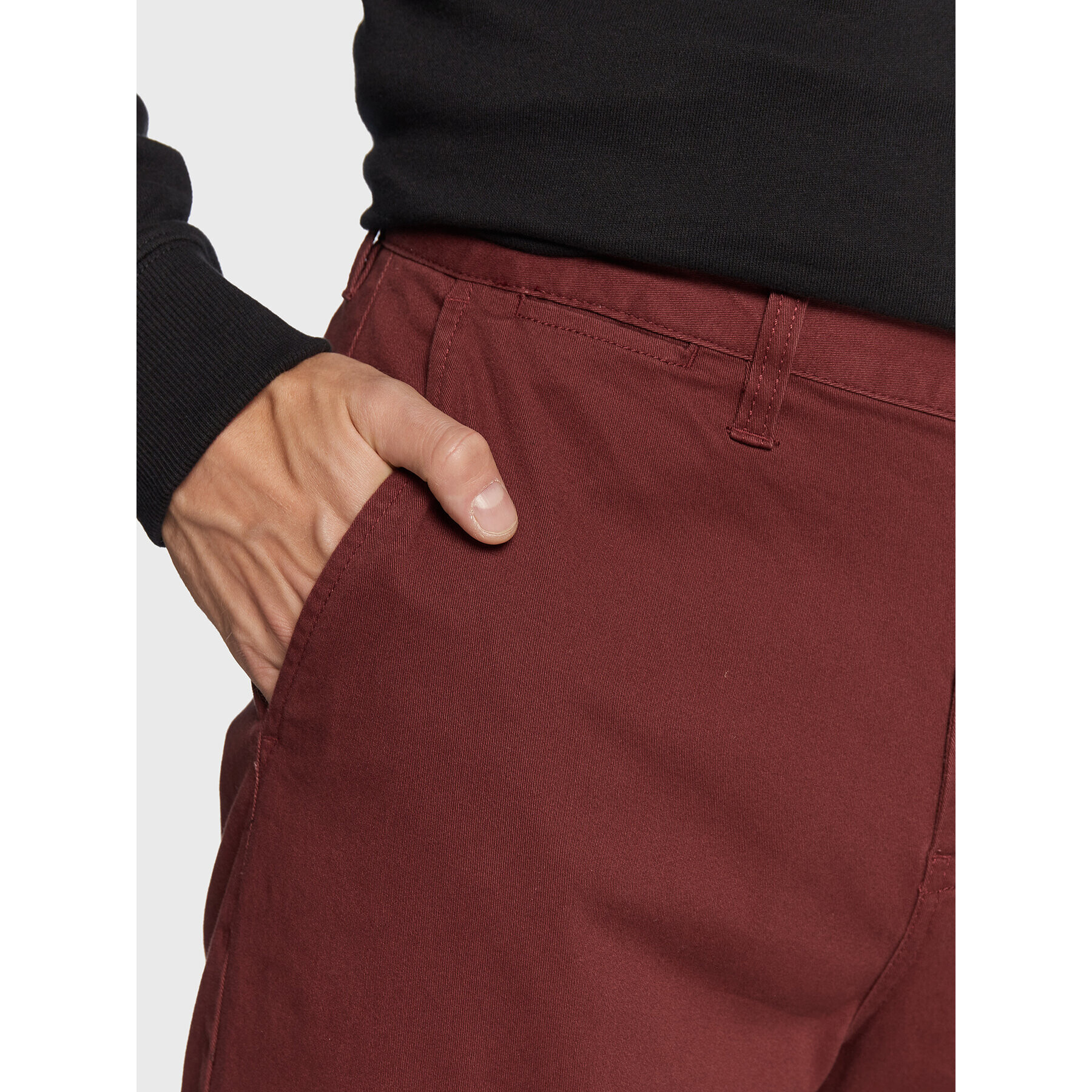 DC Текстилни панталони Worker ADYNP03076 Бордо Relaxed Fit - Pepit.bg