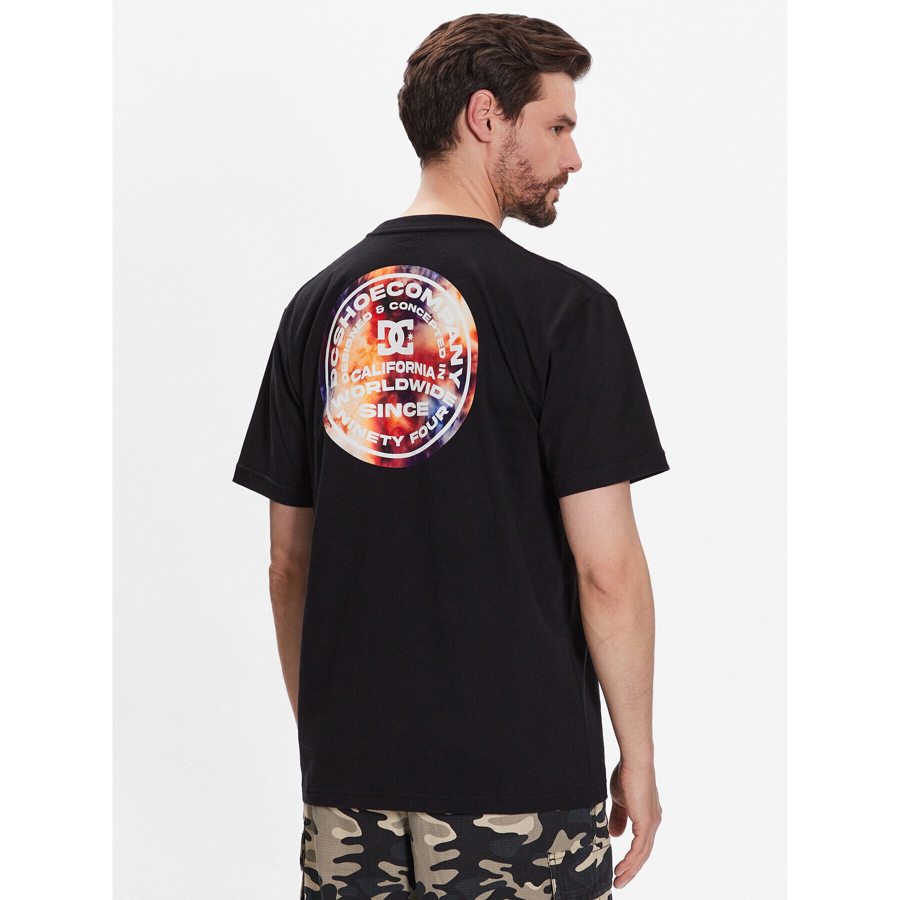 DC Тишърт 94 Concepts ADYZT05236 Черен Relaxed Fit - Pepit.bg