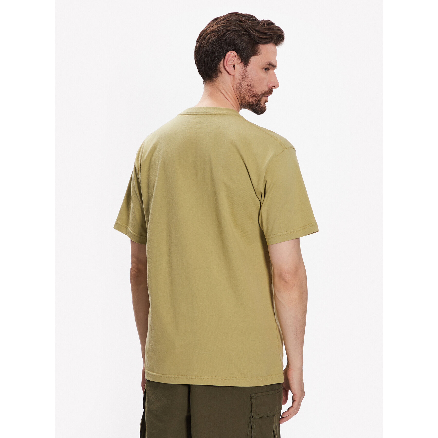 DC Тишърт ADYZT04985 Зелен Relaxed Fit - Pepit.bg