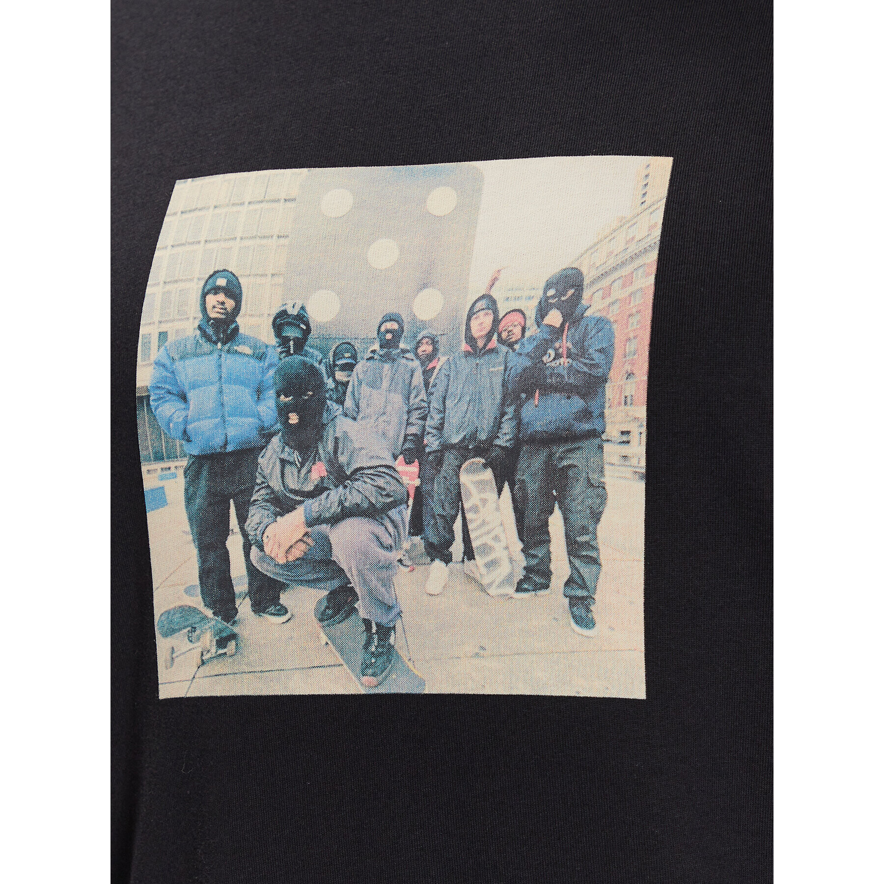 DC Тишърт Bilyeu Philly ADYZT05257 Черен Relaxed Fit - Pepit.bg