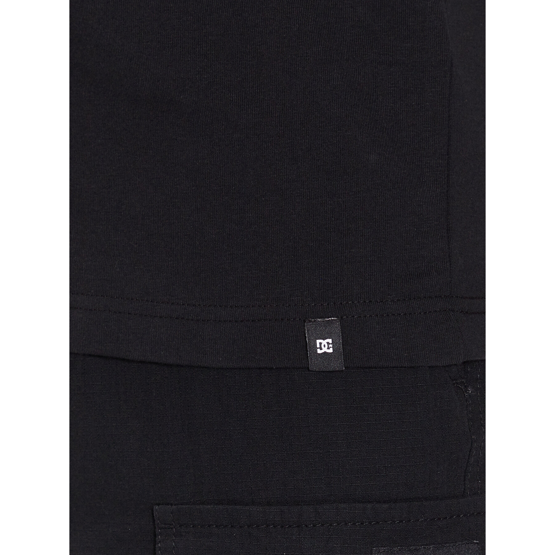 DC Тишърт Bilyeu Philly ADYZT05257 Черен Relaxed Fit - Pepit.bg
