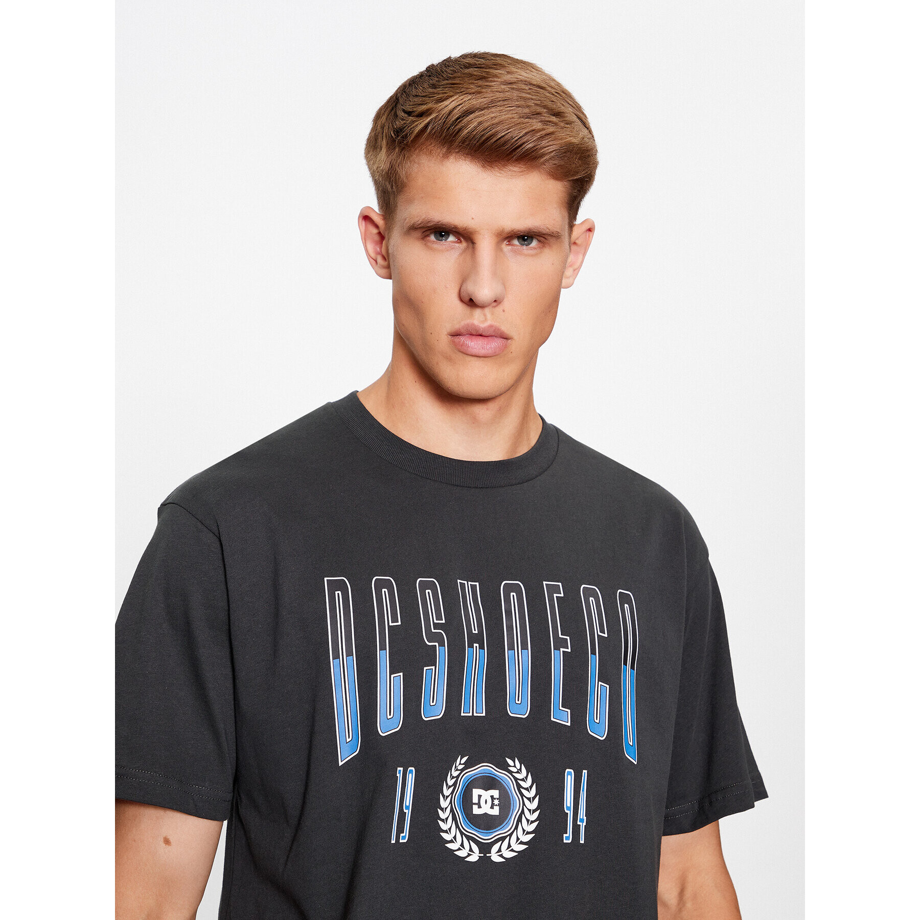 DC Тишърт Dropout Tees ADYZT05304 Черен Regular Fit - Pepit.bg