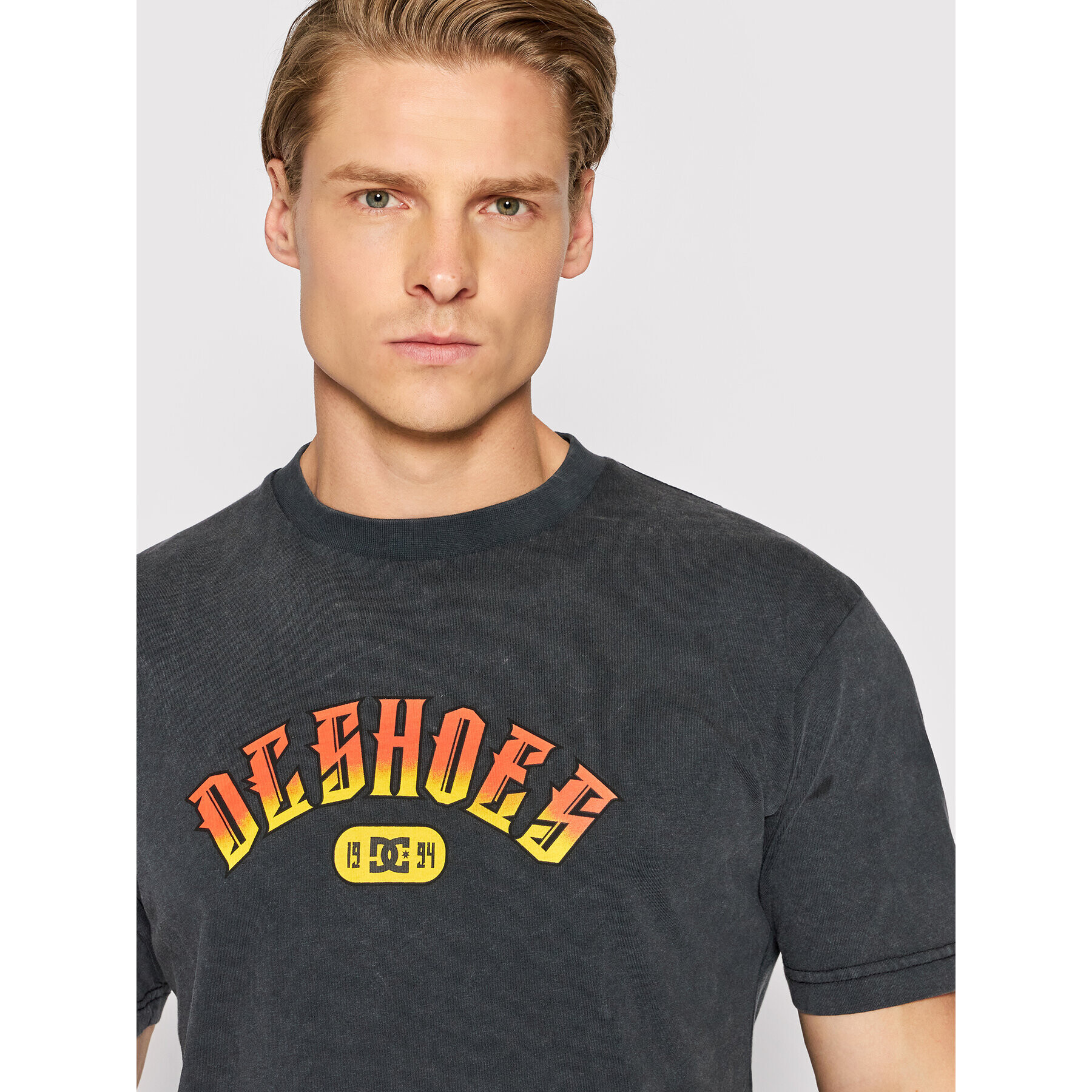 DC Тишърт Hell Bent ADYZT05106 Черен Regular Fit - Pepit.bg