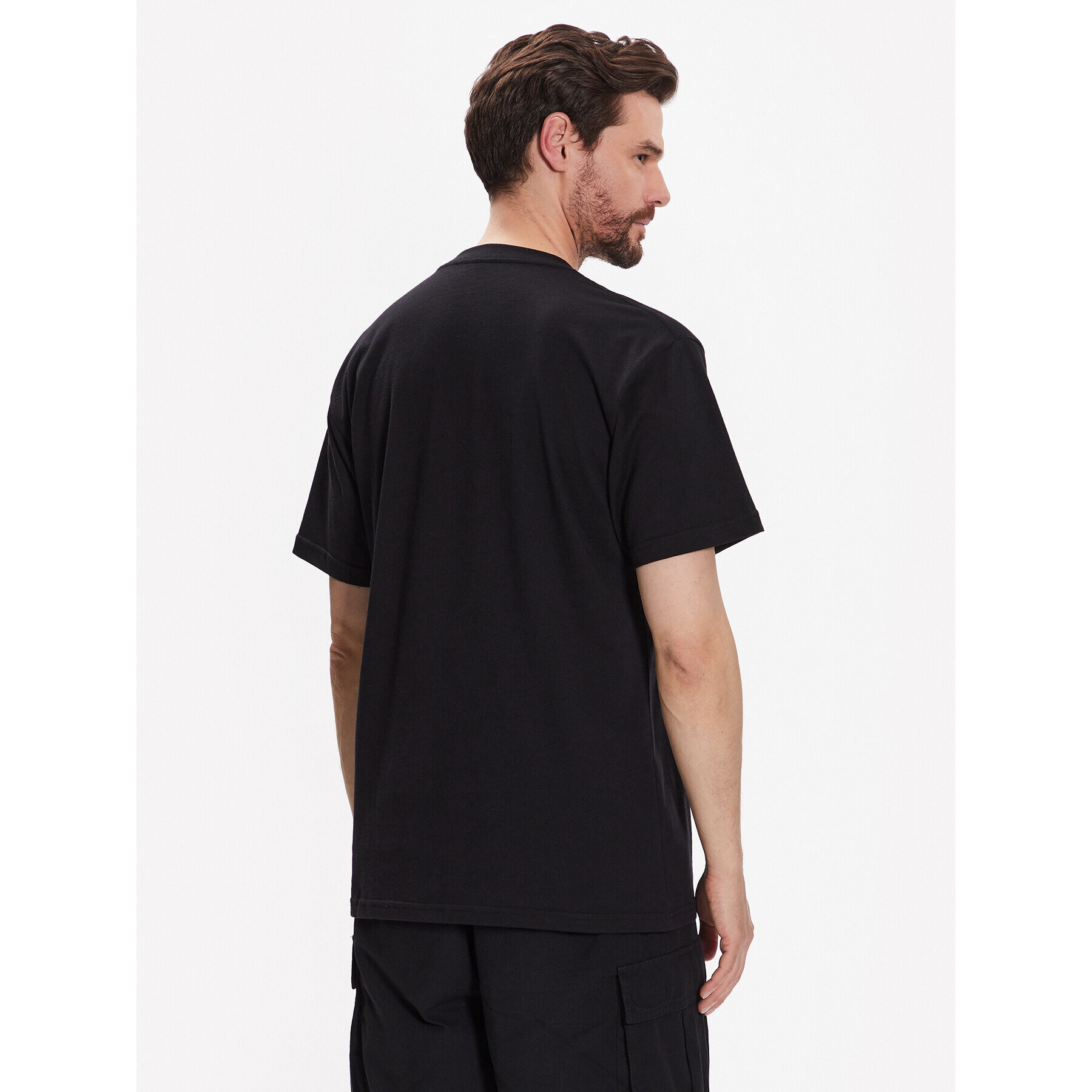 DC Тишърт Square Star ADYZT04987 Черен Regular Fit - Pepit.bg