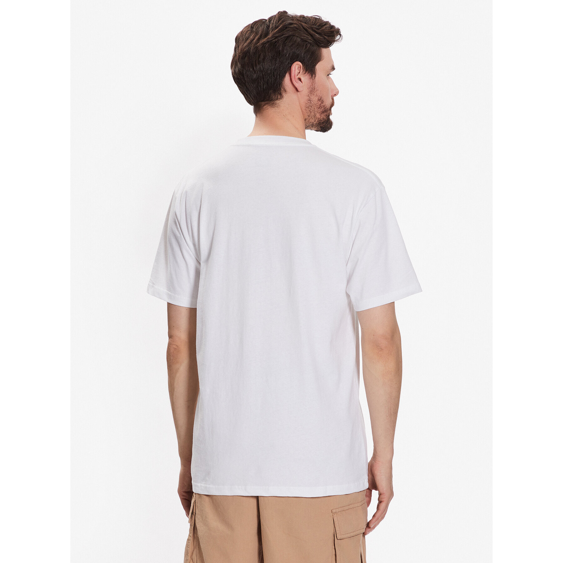 DC Тишърт Square Star Fill ADYZT04987 Бял Regular Fit - Pepit.bg