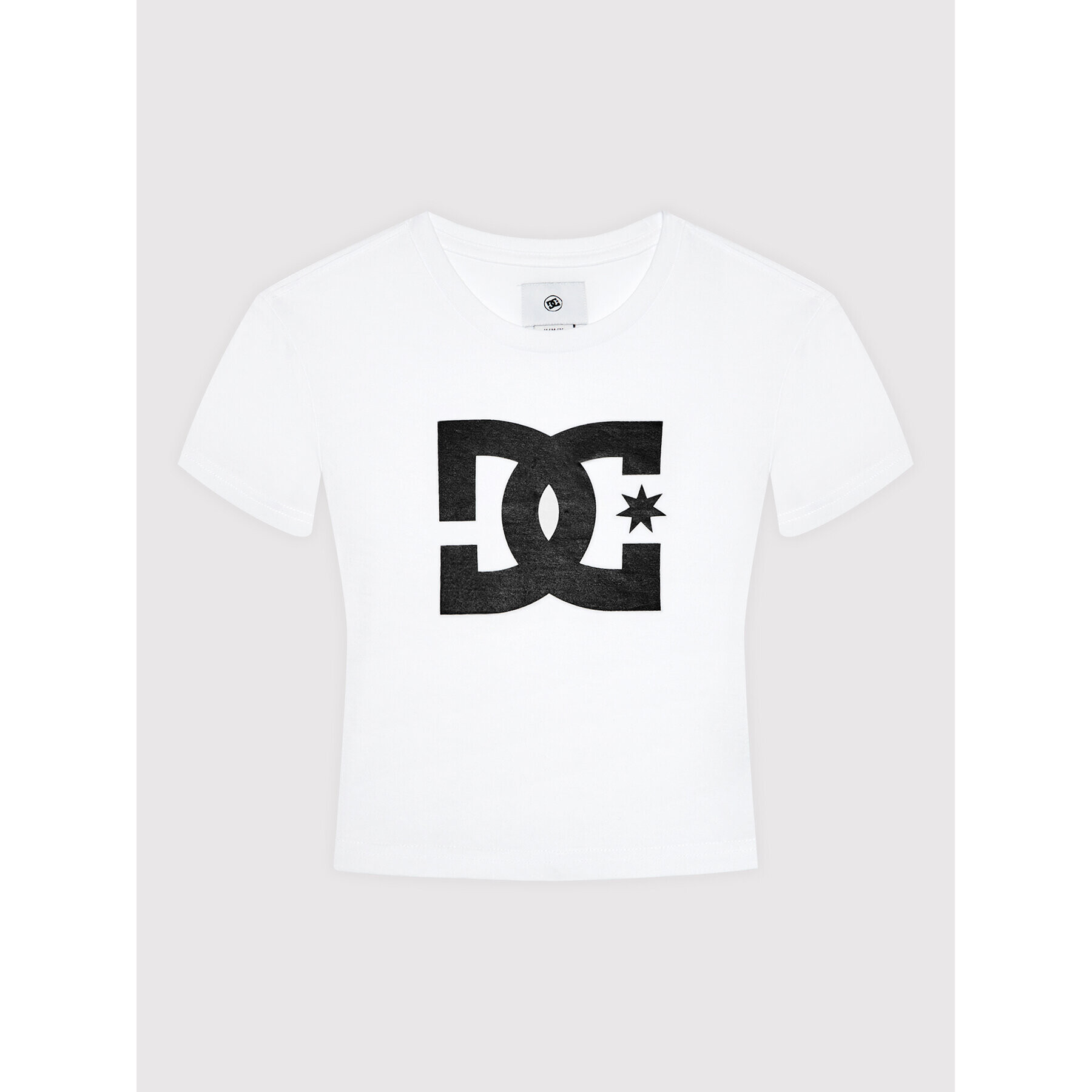 DC Тишърт Star ADJZT03015 Бял Regular Fit - Pepit.bg