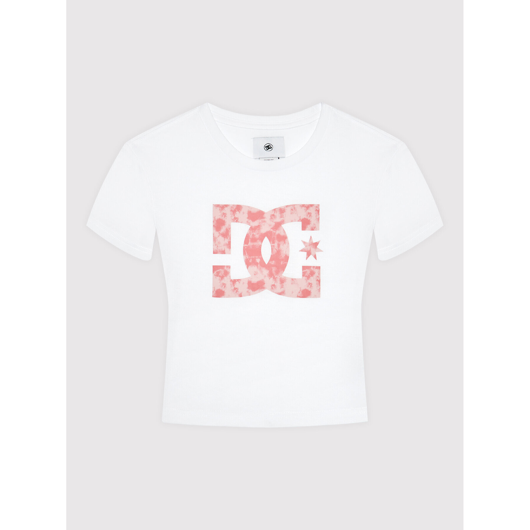 DC Тишърт Star ADJZT03029 Бял Regular Fit - Pepit.bg