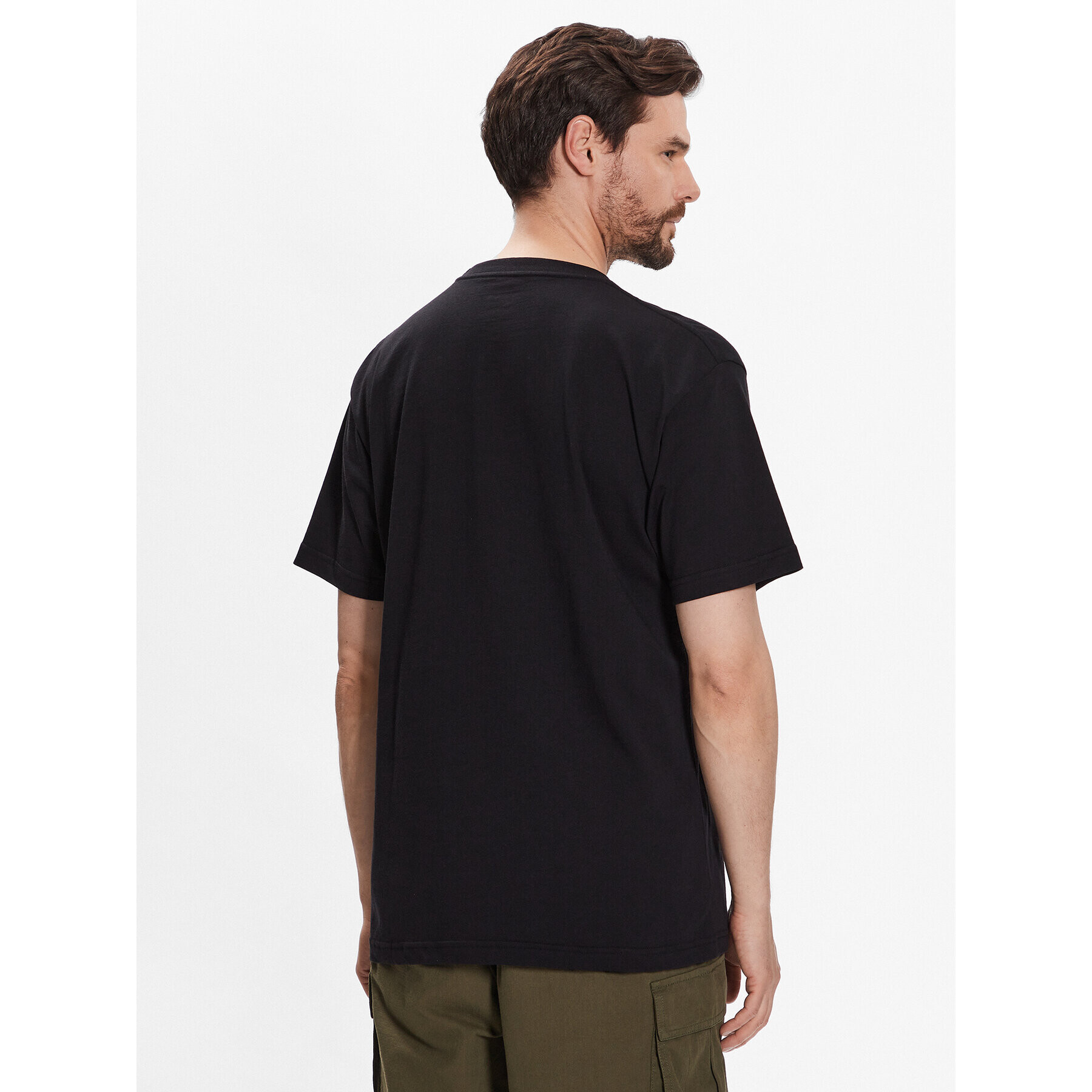 DC Тишърт Star Fill ADYZT05077 Черен Relaxed Fit - Pepit.bg