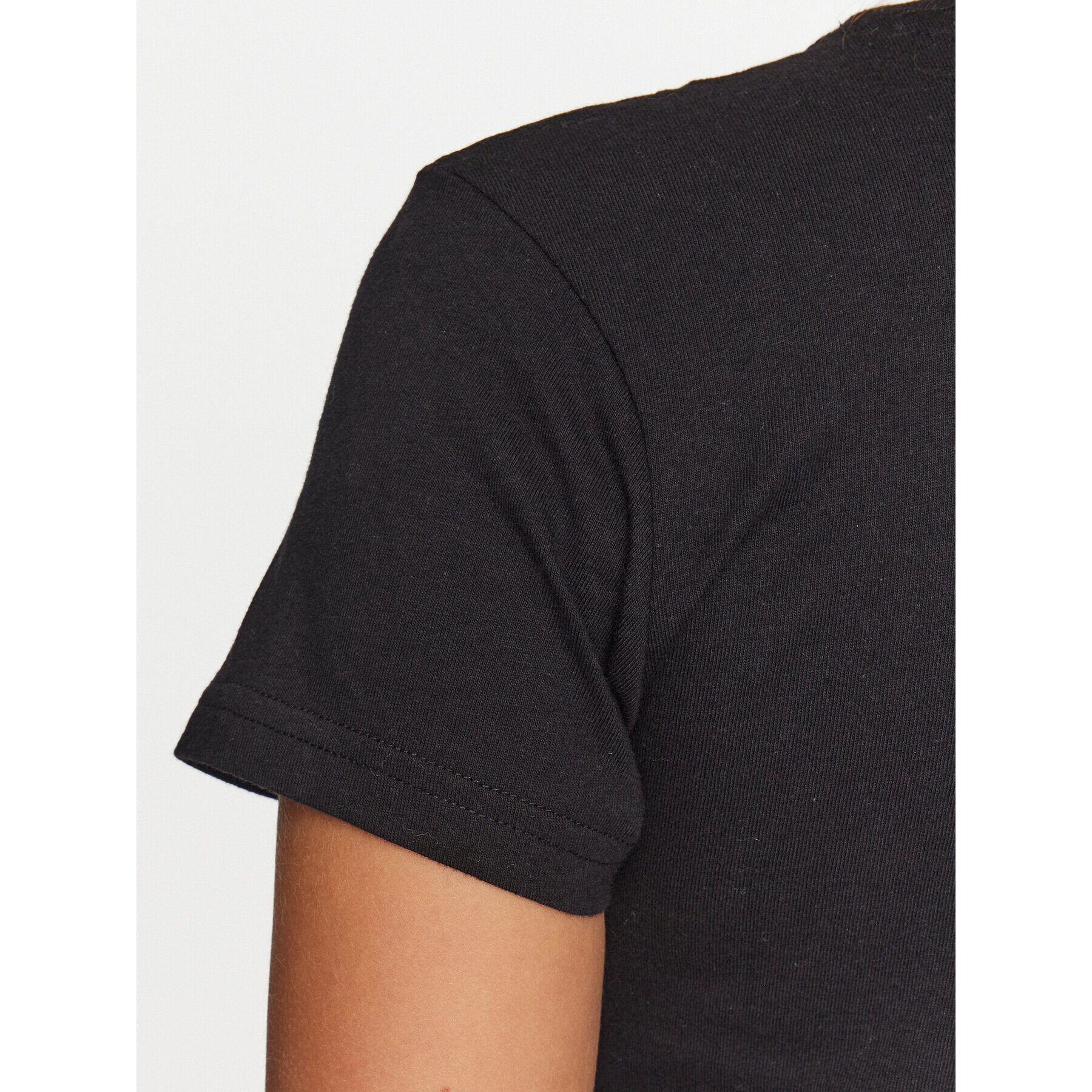DC Тишърт Star Tees ADJZT03035 Черен Regular Fit - Pepit.bg