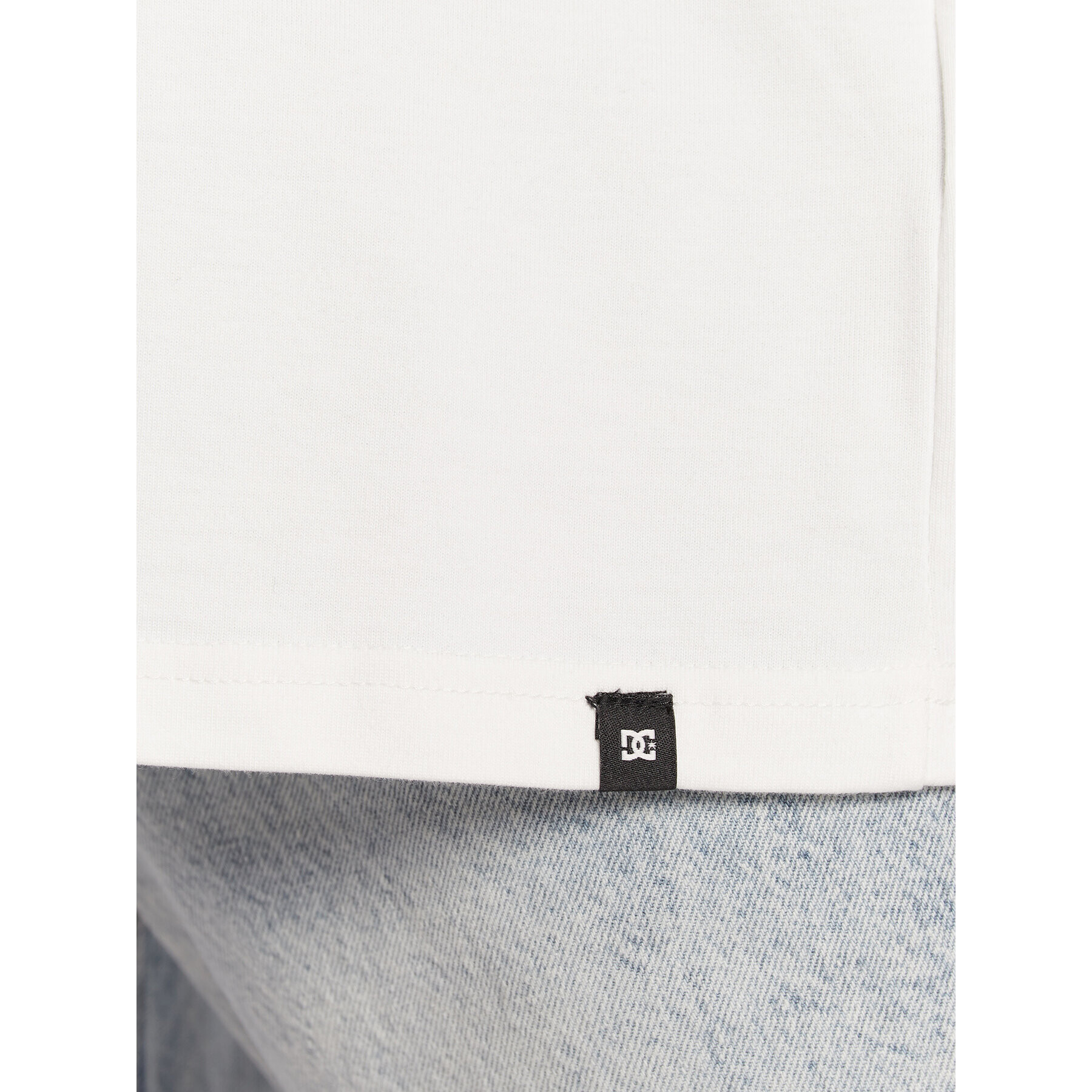 DC Тишърт Venture ADYZT05122 Бял Regular Fit - Pepit.bg