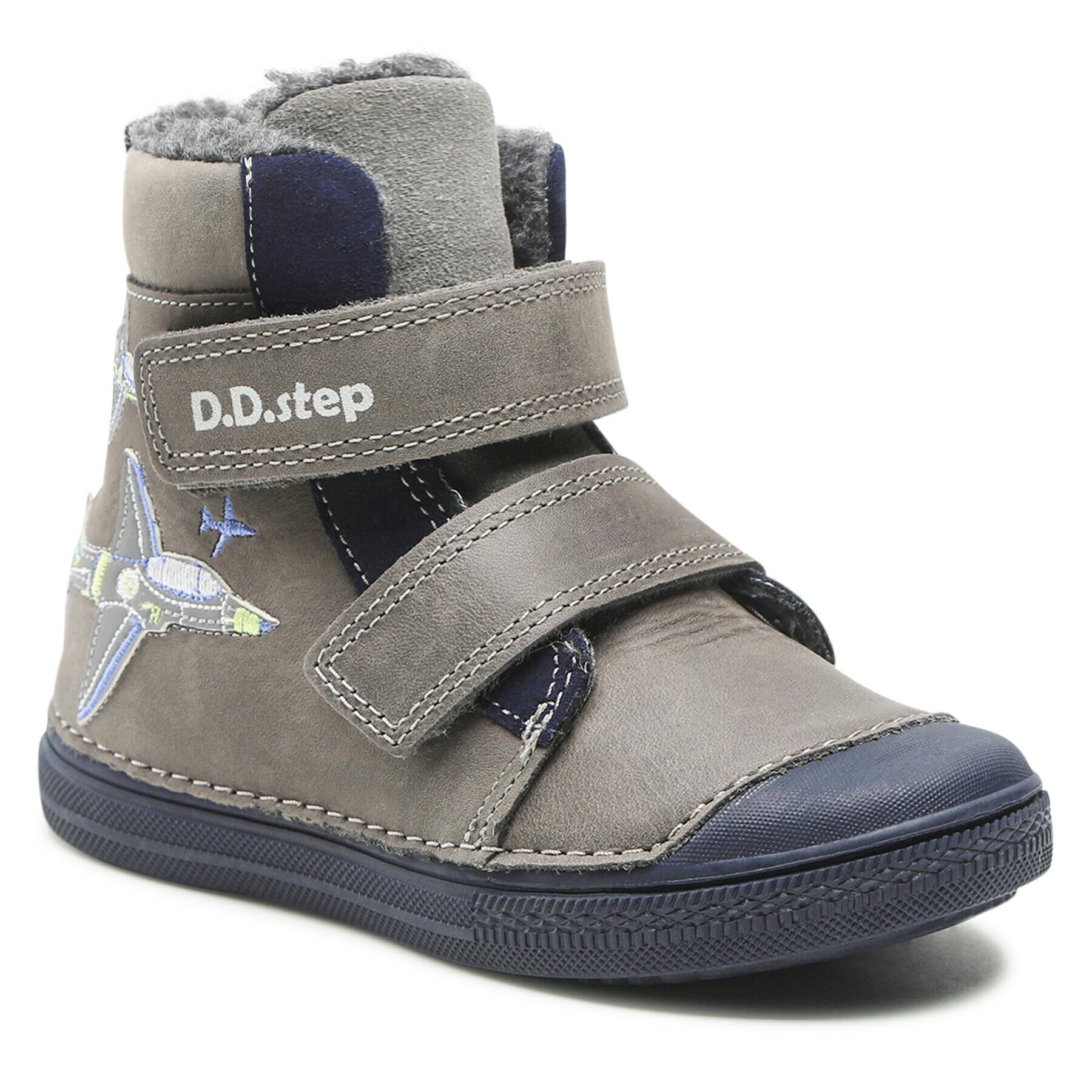 DD Step Ботуши W049-607A Сив - Pepit.bg