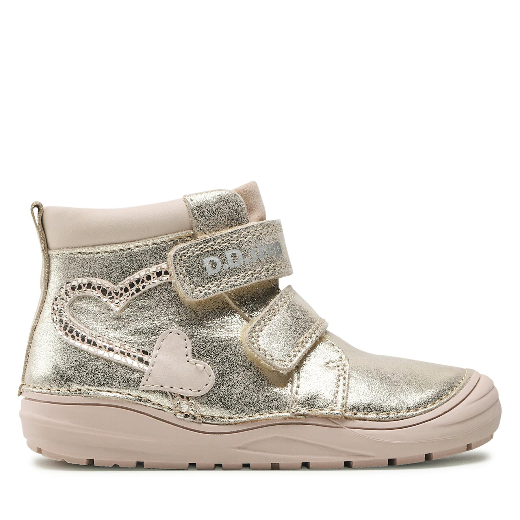 DD Step Зимни обувки A071-614M Златист - Pepit.bg