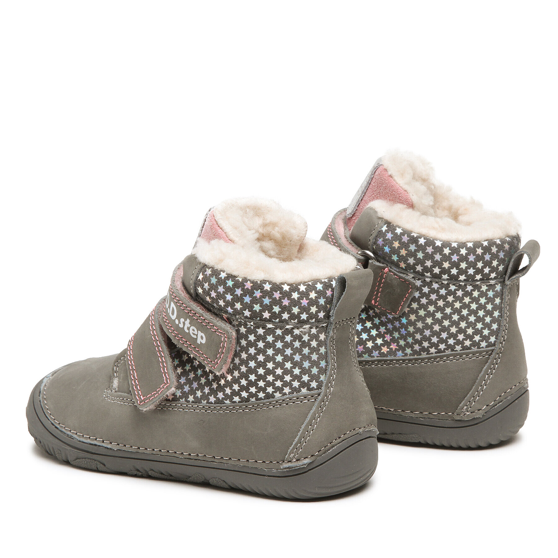 DD Step Зимни обувки W073-29BM Сив - Pepit.bg