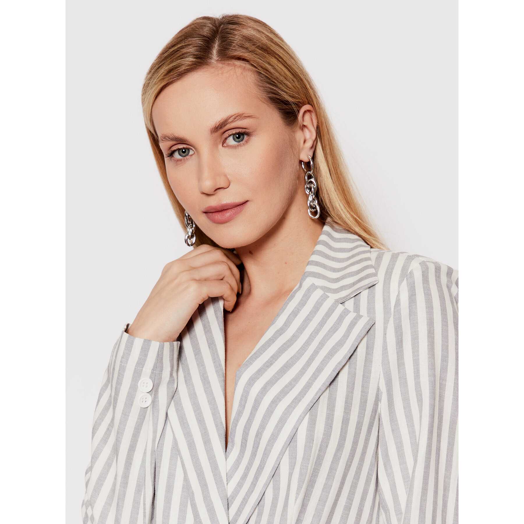 DeeZee Сако Natural Shades EMT002 Син Regular Fit - Pepit.bg