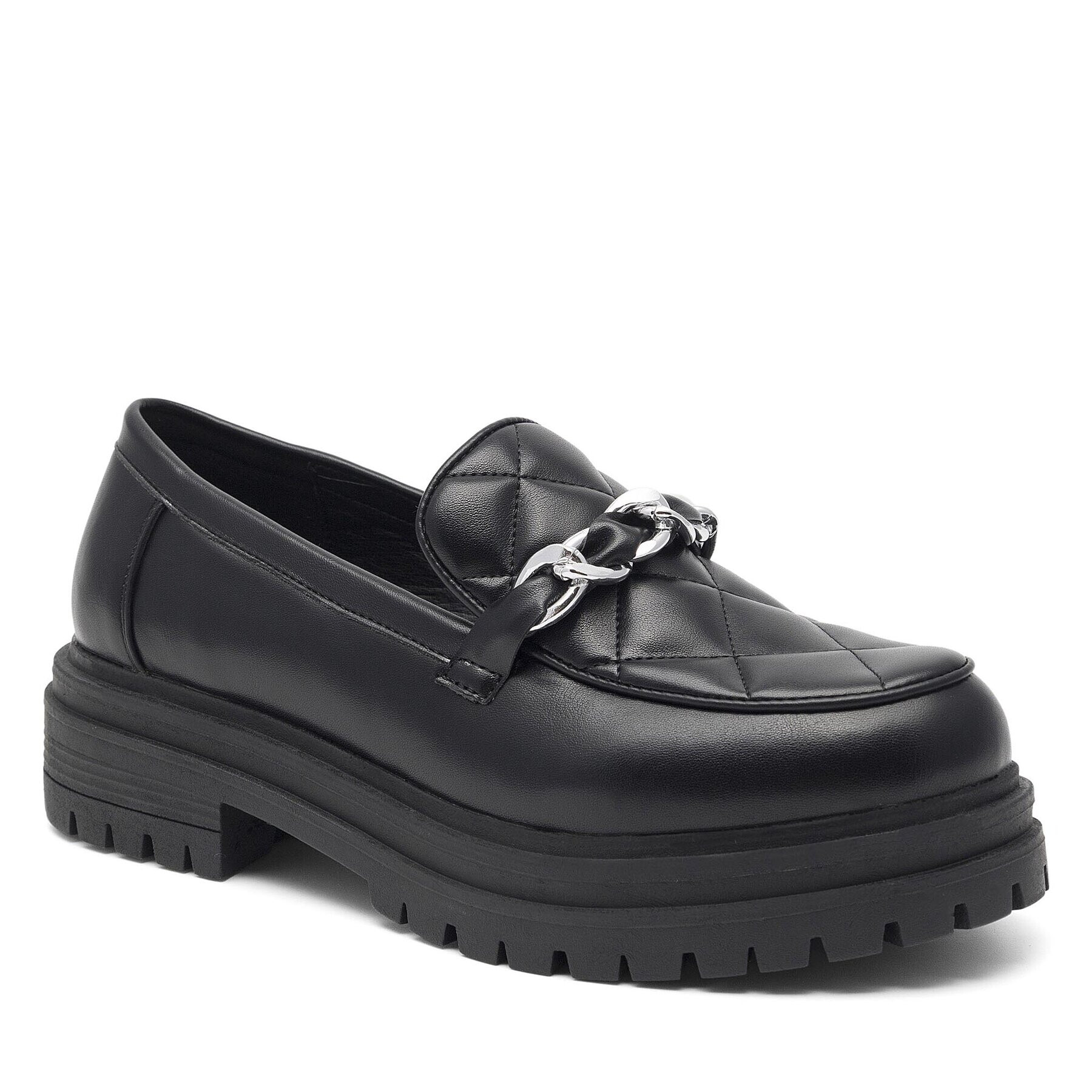 DeeZee лоуфъри с дебела подметка MAREN WS5195-33 Черен - Pepit.bg