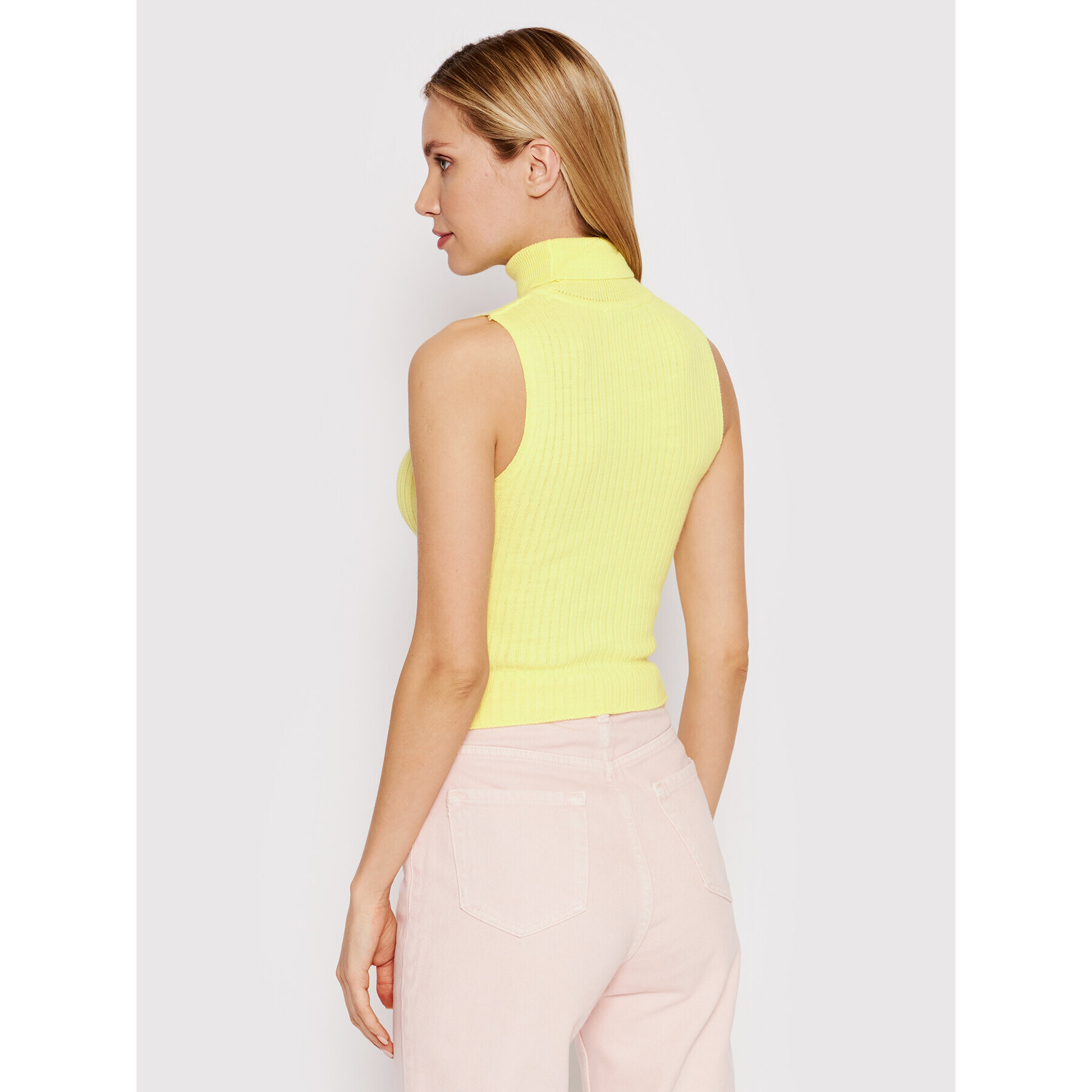 DeeZee Поло Mirally BLUD0001 Жълт Slim Fit - Pepit.bg