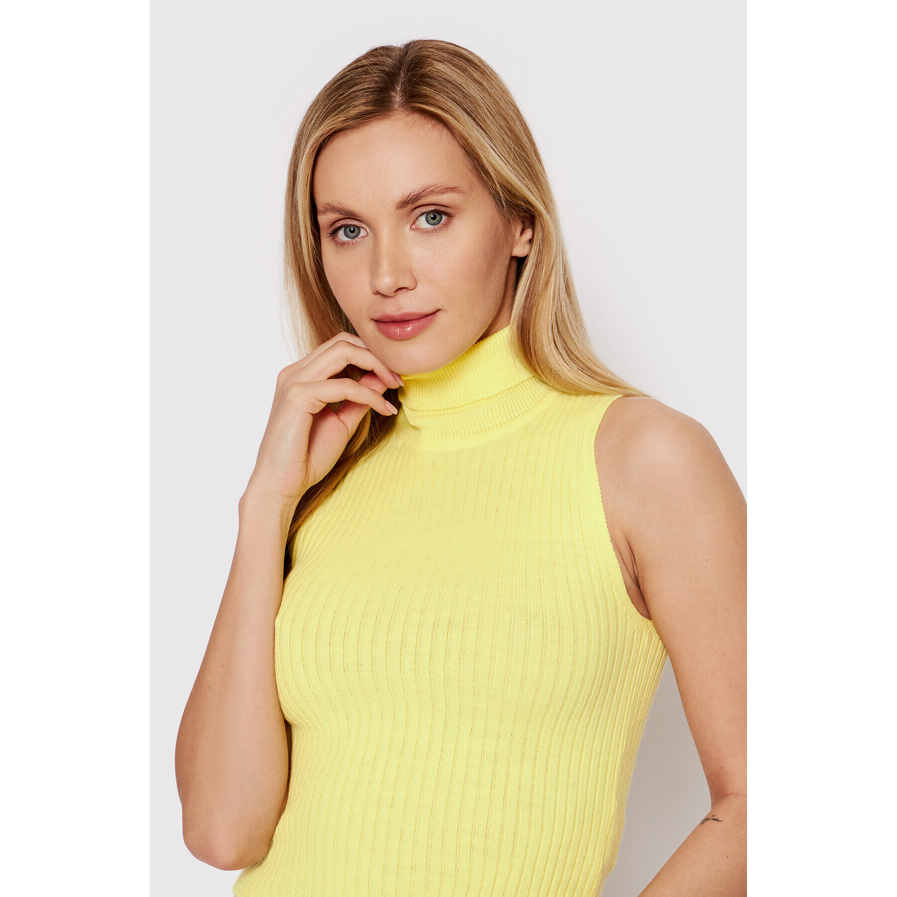 DeeZee Поло Mirally BLUD0001 Жълт Slim Fit - Pepit.bg