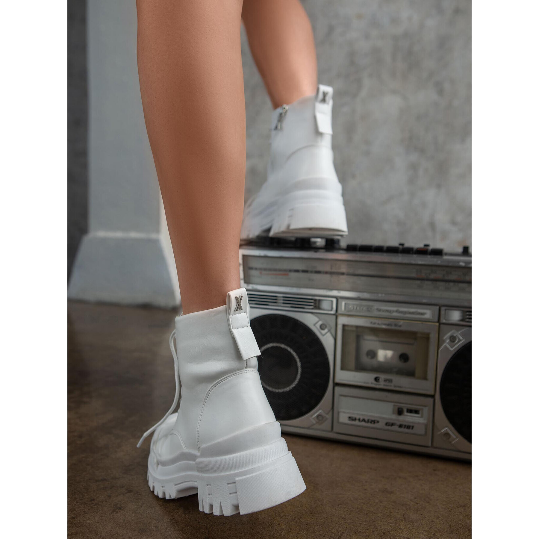 DeeZee Туристически oбувки HL69266-1 Бял - Pepit.bg
