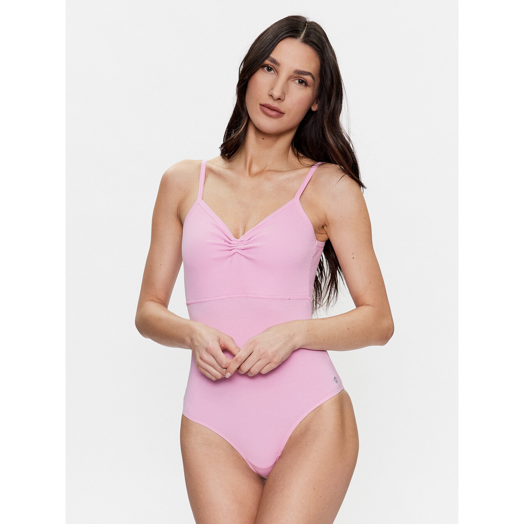 Deha Боди B84001 Виолетов Slim Fit - Pepit.bg