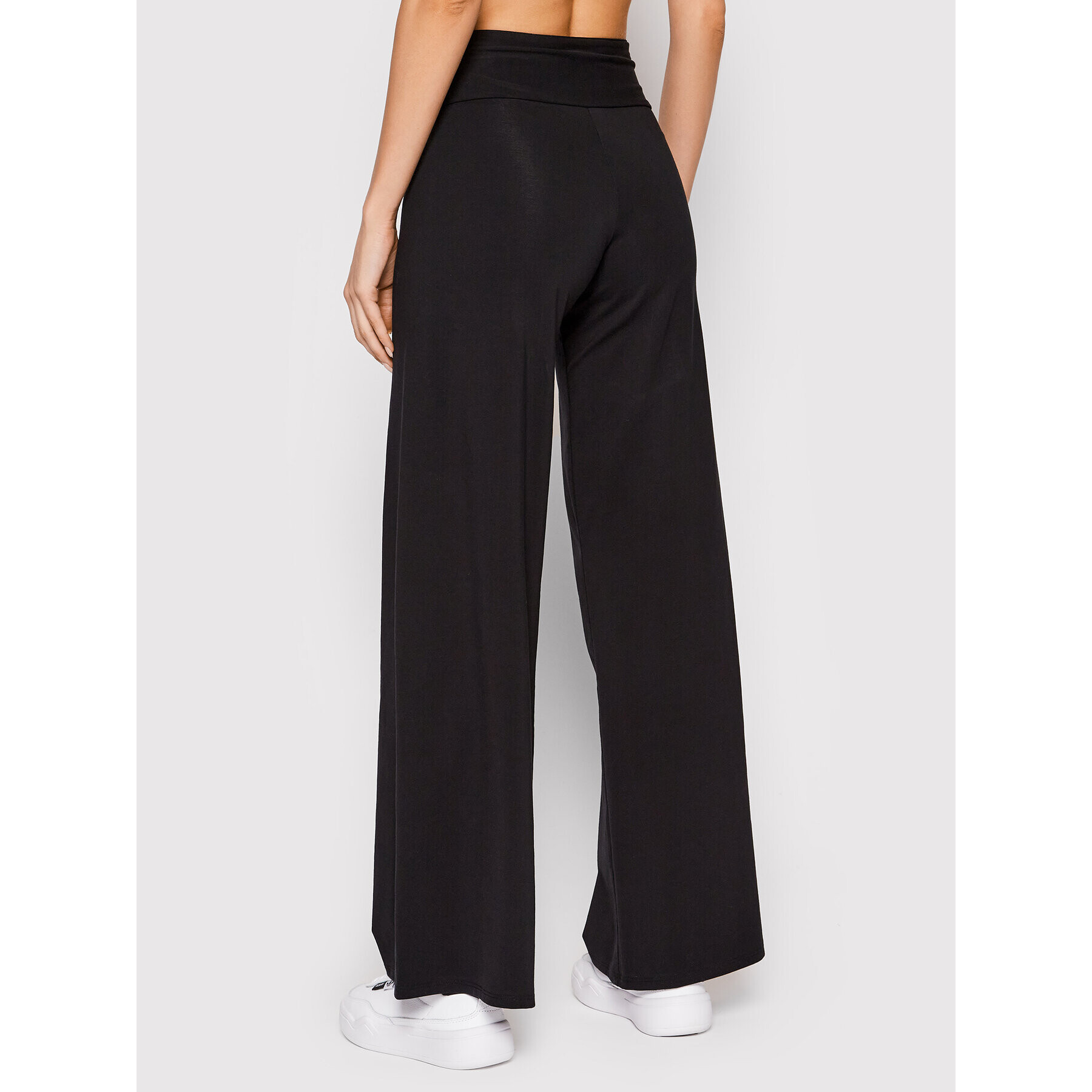 Deha Долнище анцуг Wide Leg A00168 Черен Regular Fit - Pepit.bg
