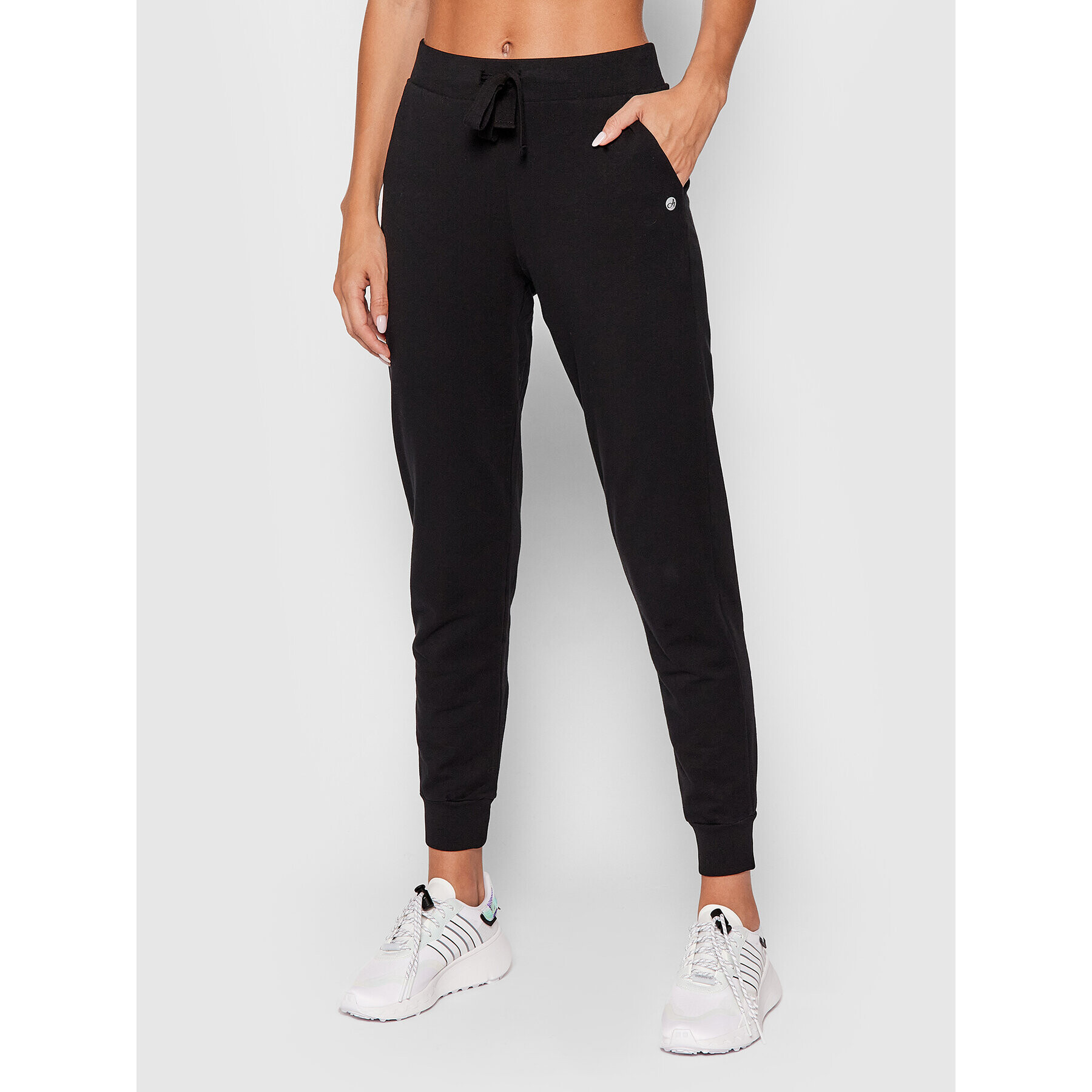 Deha Долнище анцуг B34738 Черен Regular Fit - Pepit.bg