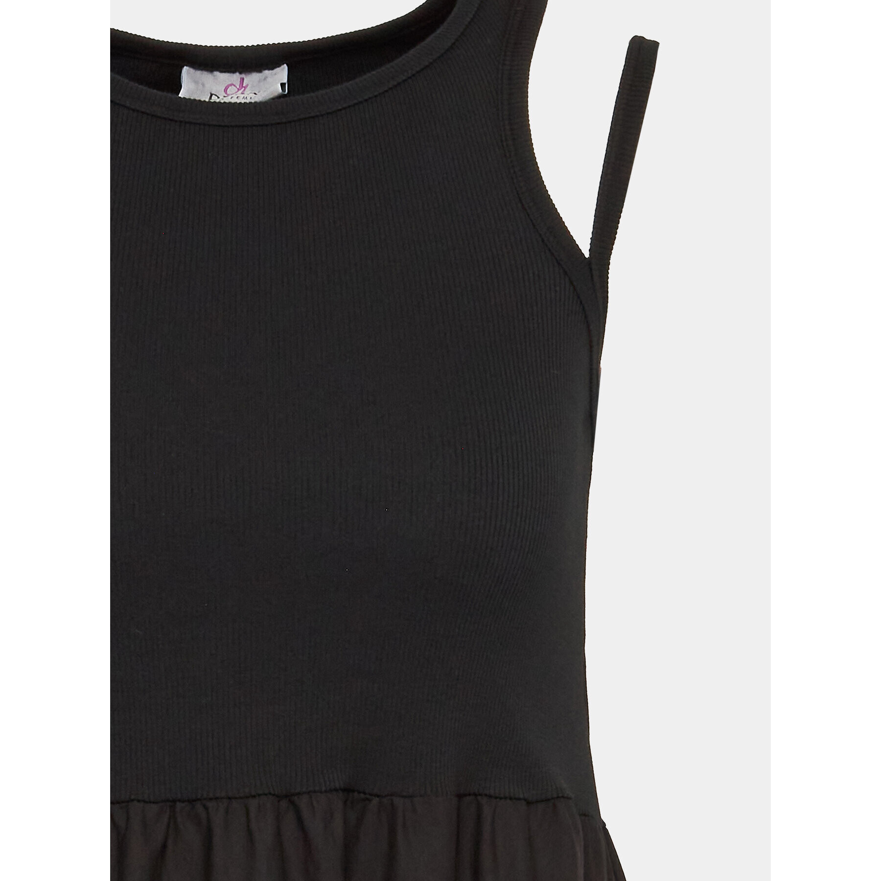 Deha Ежедневна рокля D83740 Черен Regular Fit - Pepit.bg