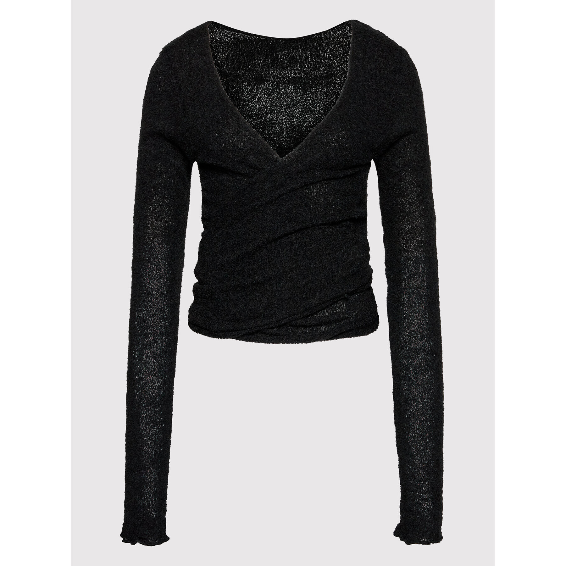 Deha Кардиган Crossover A00180 Черен Regular Fit - Pepit.bg
