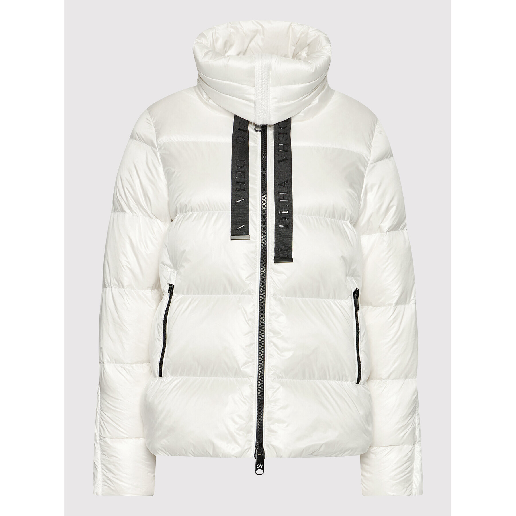 Deha Пухено яке D53260 Бял Regular Fit - Pepit.bg