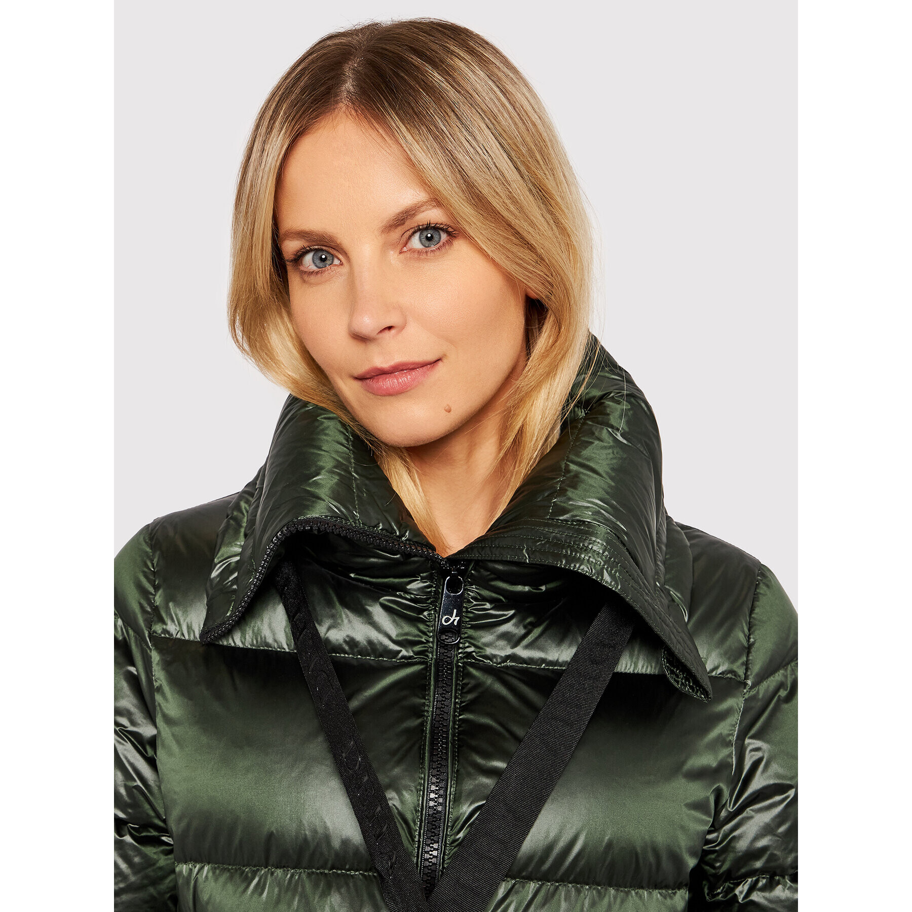 Deha Пухено яке D53260 Зелен Regular Fit - Pepit.bg
