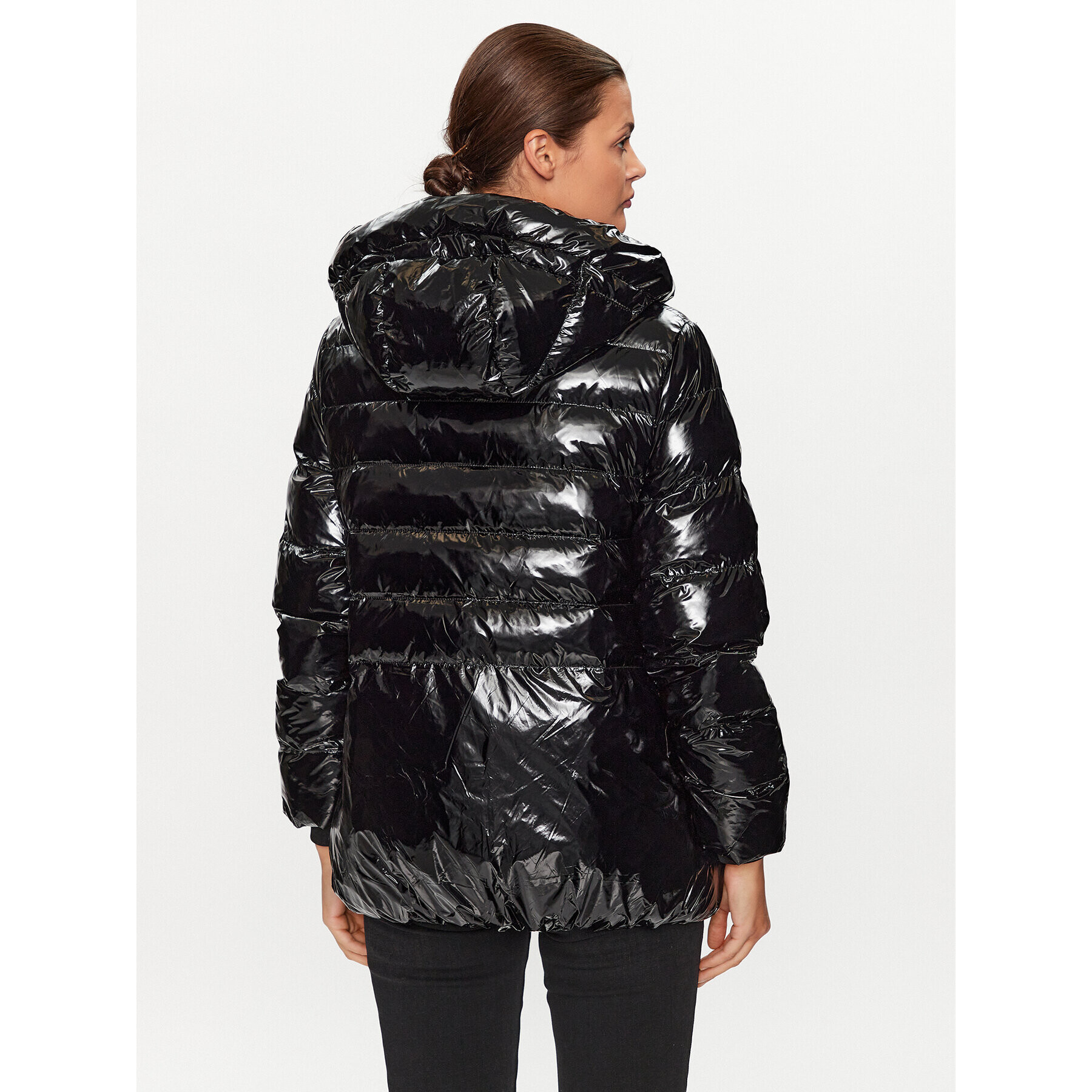 Deha Пухено яке D73888 Черен Regular Fit - Pepit.bg