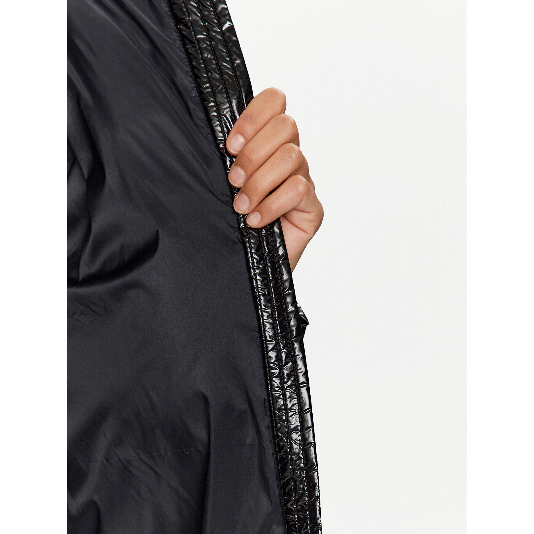 Deha Пухено яке D73888 Черен Regular Fit - Pepit.bg