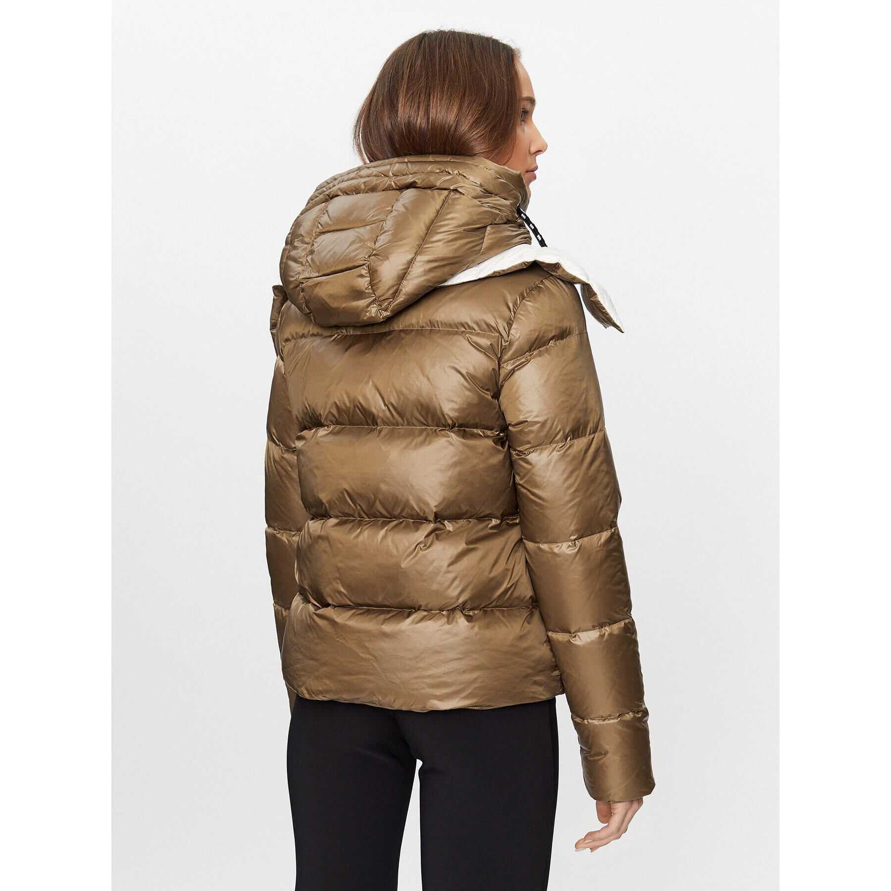Deha Пухено яке D93582 Кафяв Regular Fit - Pepit.bg