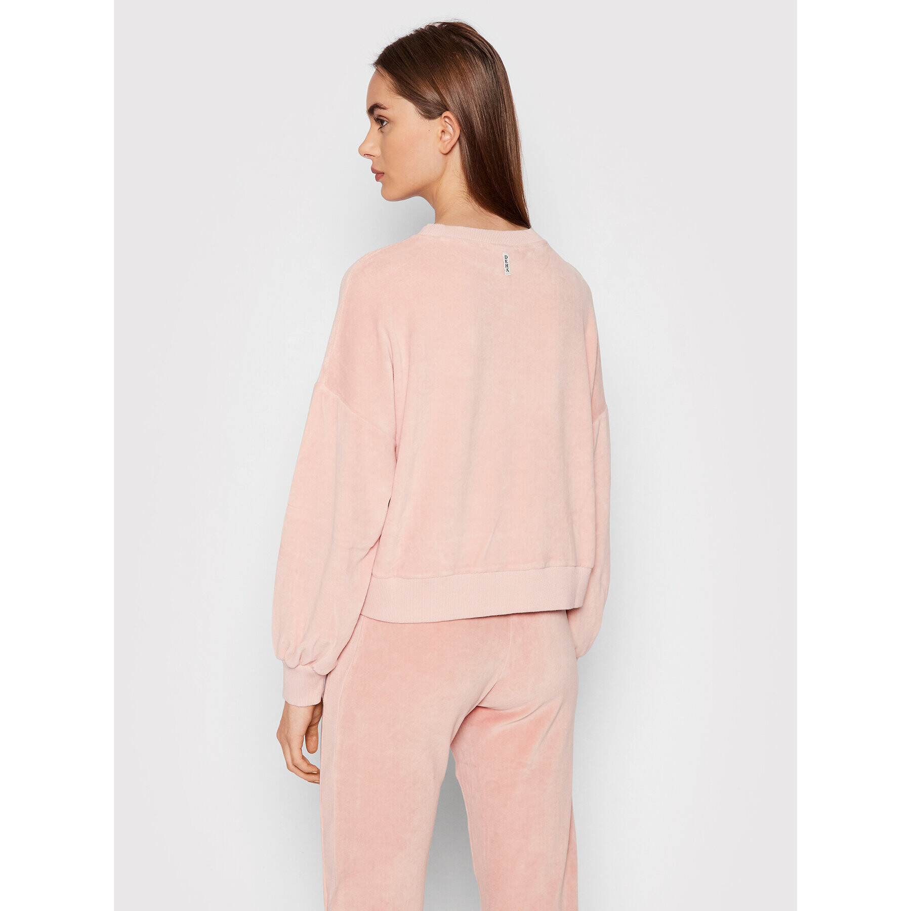 Deha Суитшърт B54101 Розов Regular Fit - Pepit.bg