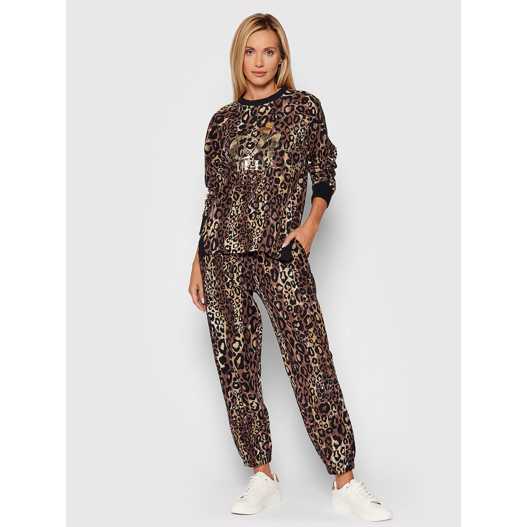 Deha Суитшърт D53162 Кафяв Regular Fit - Pepit.bg
