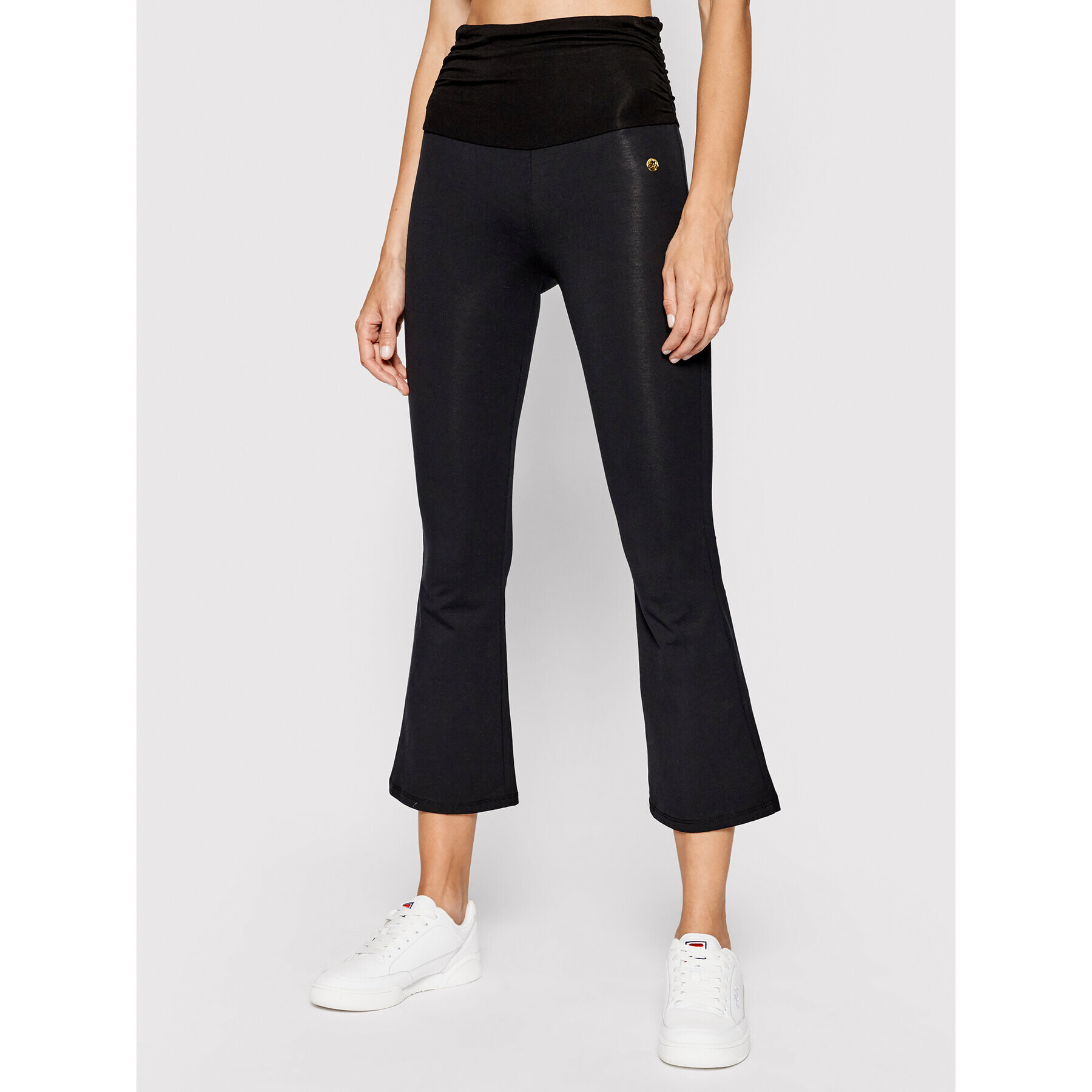 Deha Текстилни панталони B44216 Черен Slim Fit - Pepit.bg