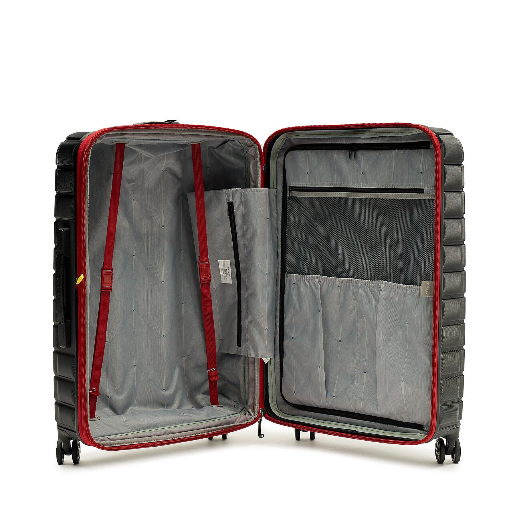 Delsey Голям твърд куфар Shadow 5.0 00287882100 Черен - Pepit.bg